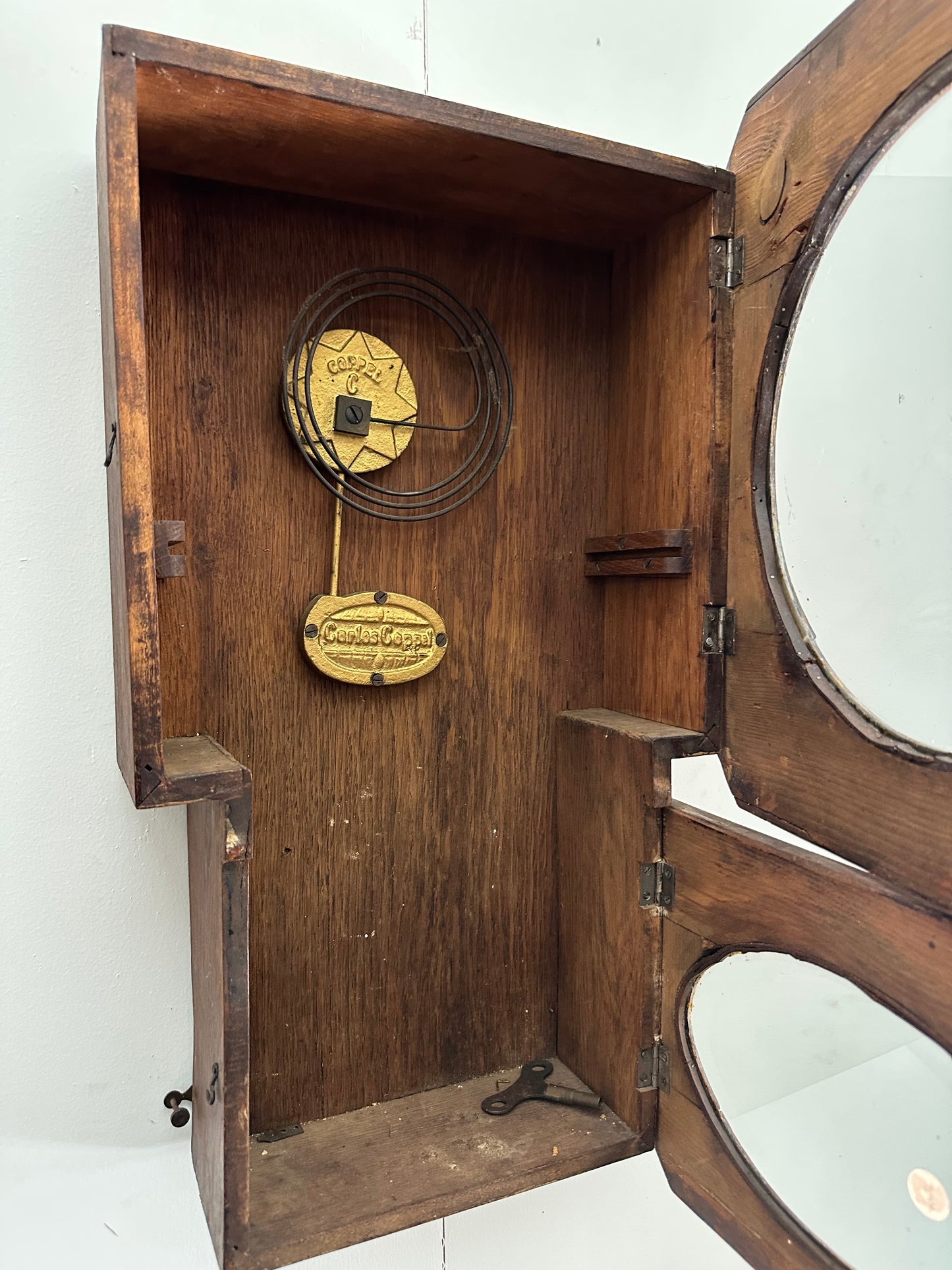 Parts Clock Whole - German 2 Spring Wall