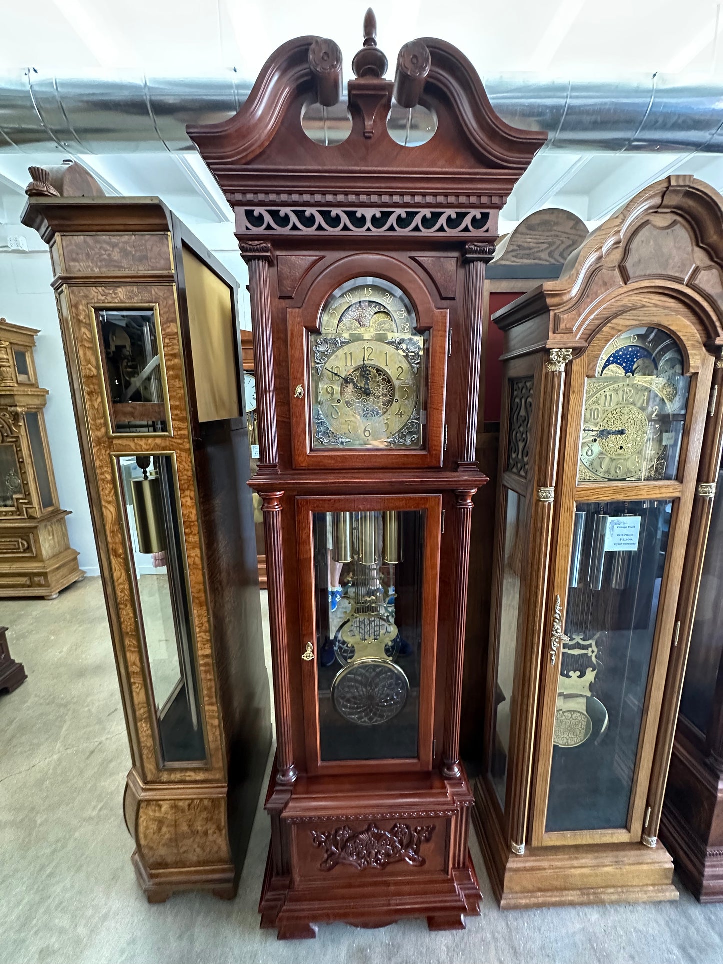 Vintage - Ridgeway Christopher Columbus Limited Edition Grandfather Clock