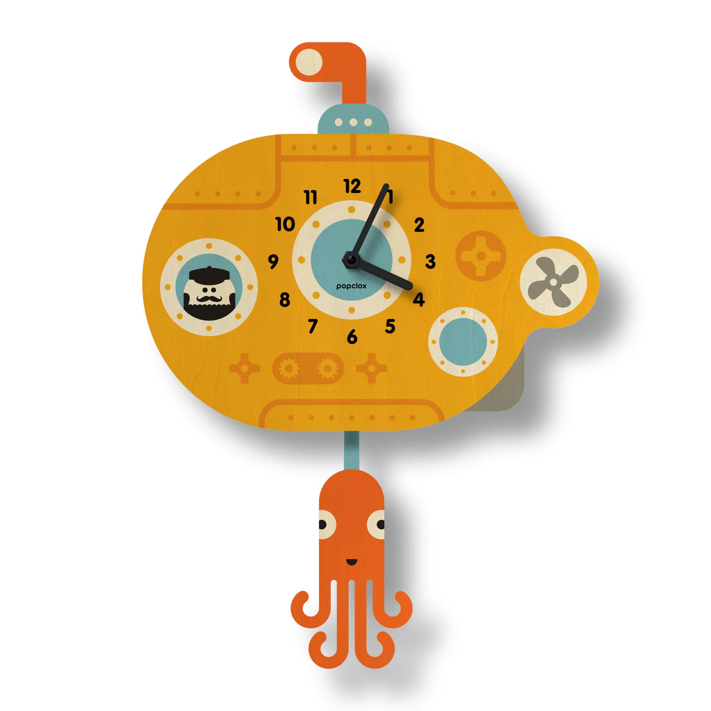 Popclox - Submarine Pendulum Clock