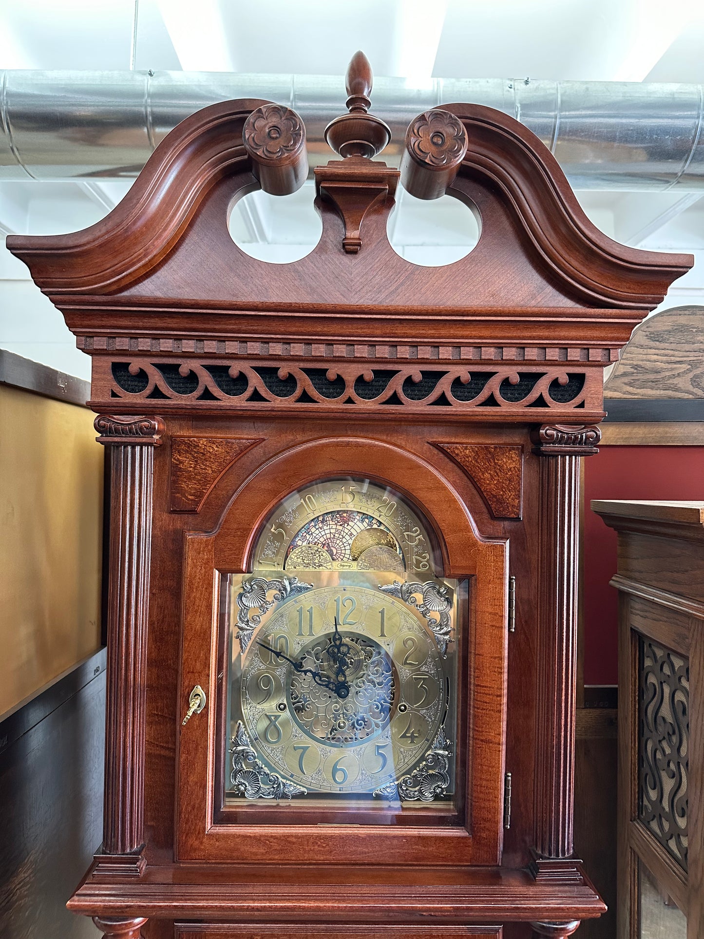 Vintage - Ridgeway Christopher Columbus Limited Edition Grandfather Clock