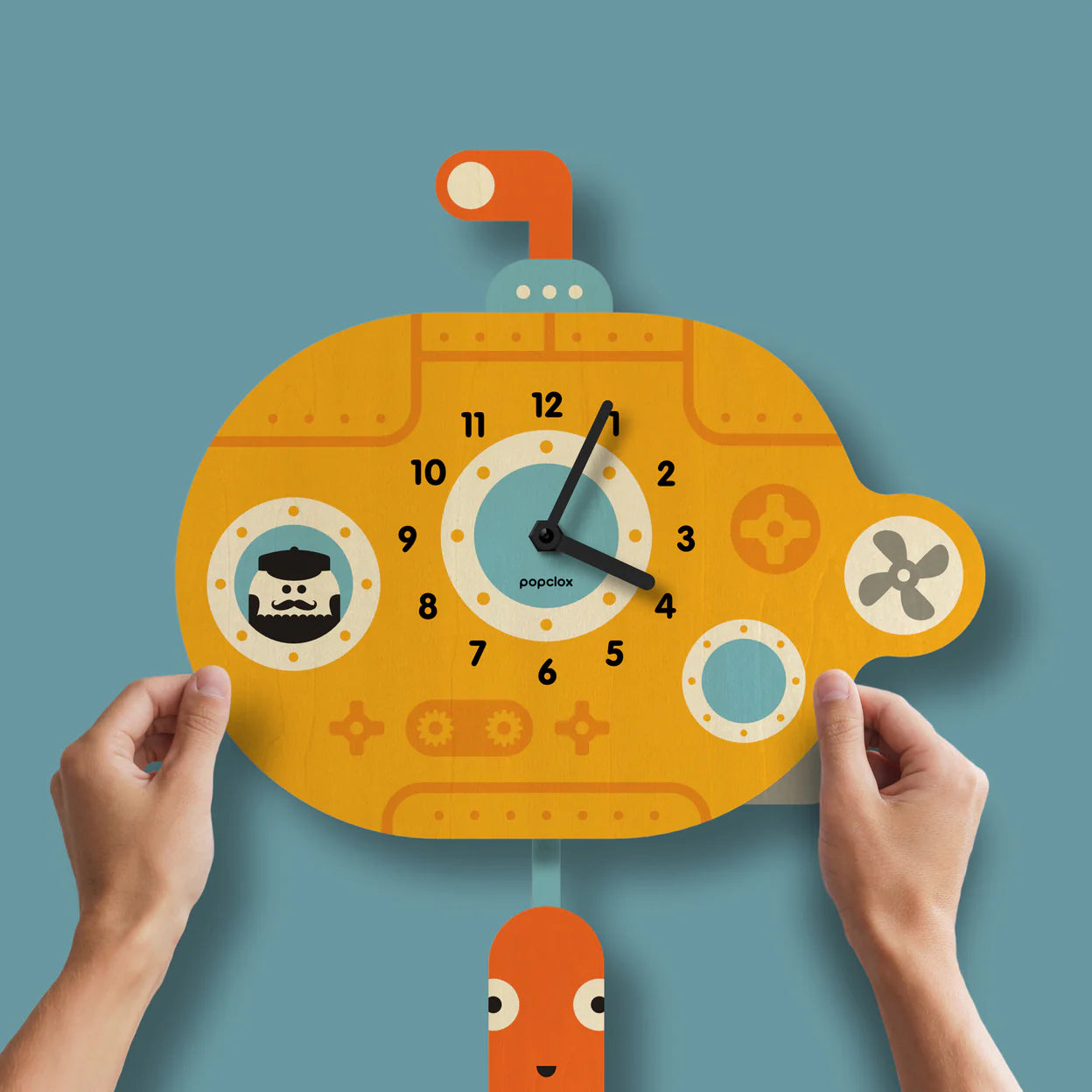 Popclox - Submarine Pendulum Clock