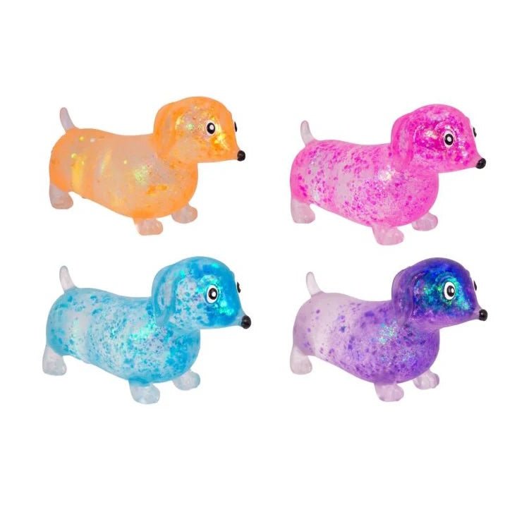 Scrunchems Sugar Sausage Dog Squishy Fidget Toy