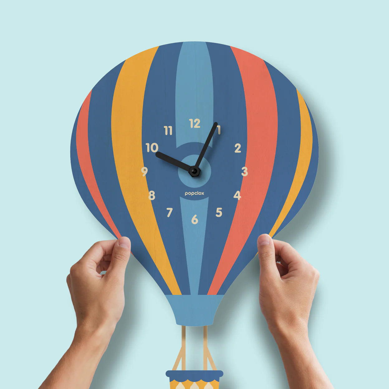 Popclox - Hot Air Balloon Pendulum Clock