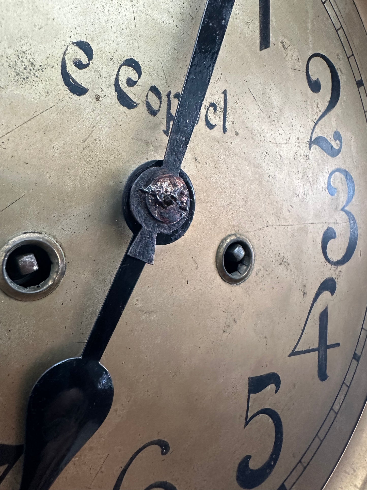 Parts Clock Whole - German 2 Spring Wall