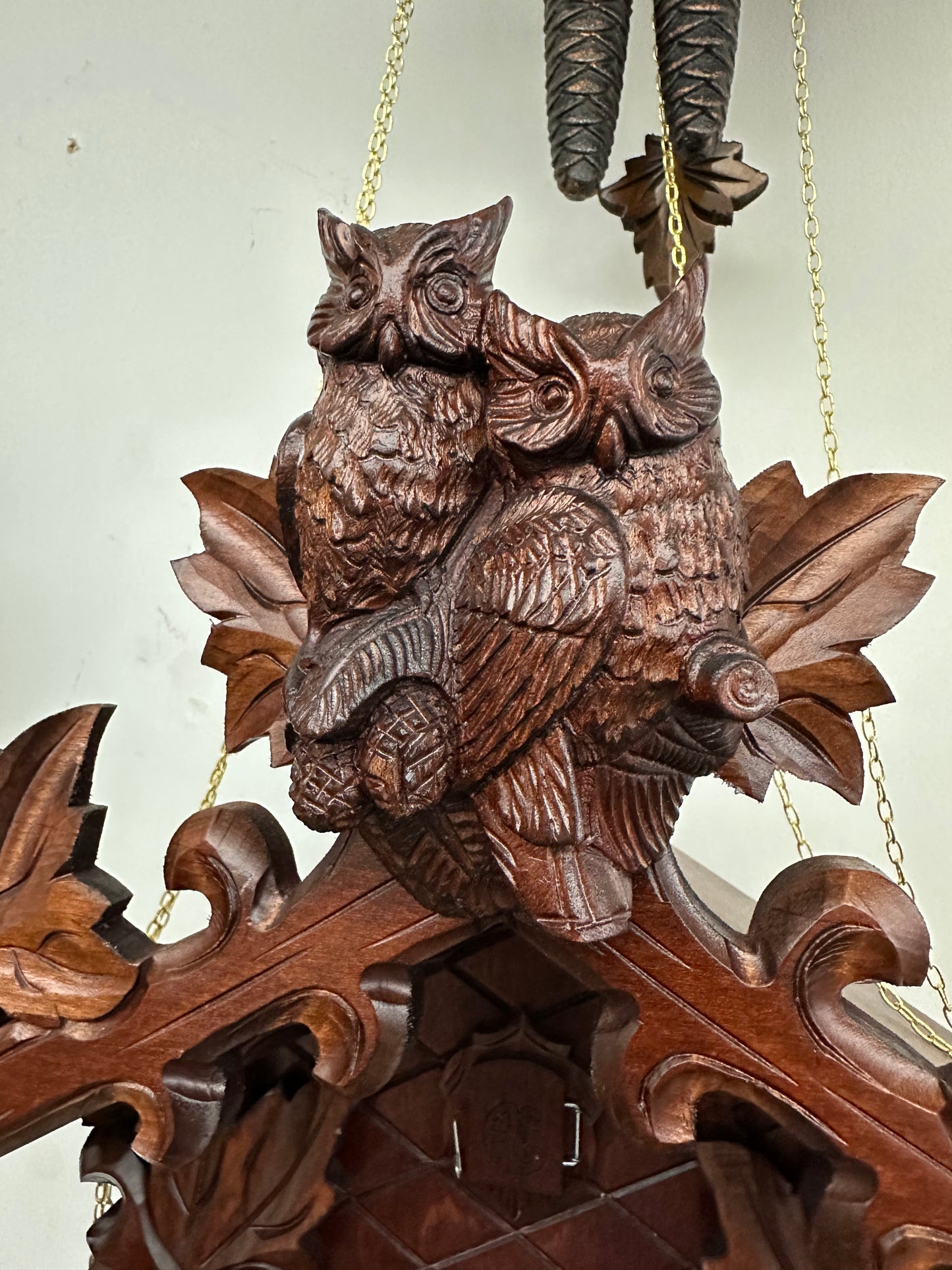 Anton Schneider - 8-DAY TRADITIONAL CUCKOO CLOCK WITH OWLS 8T179/9