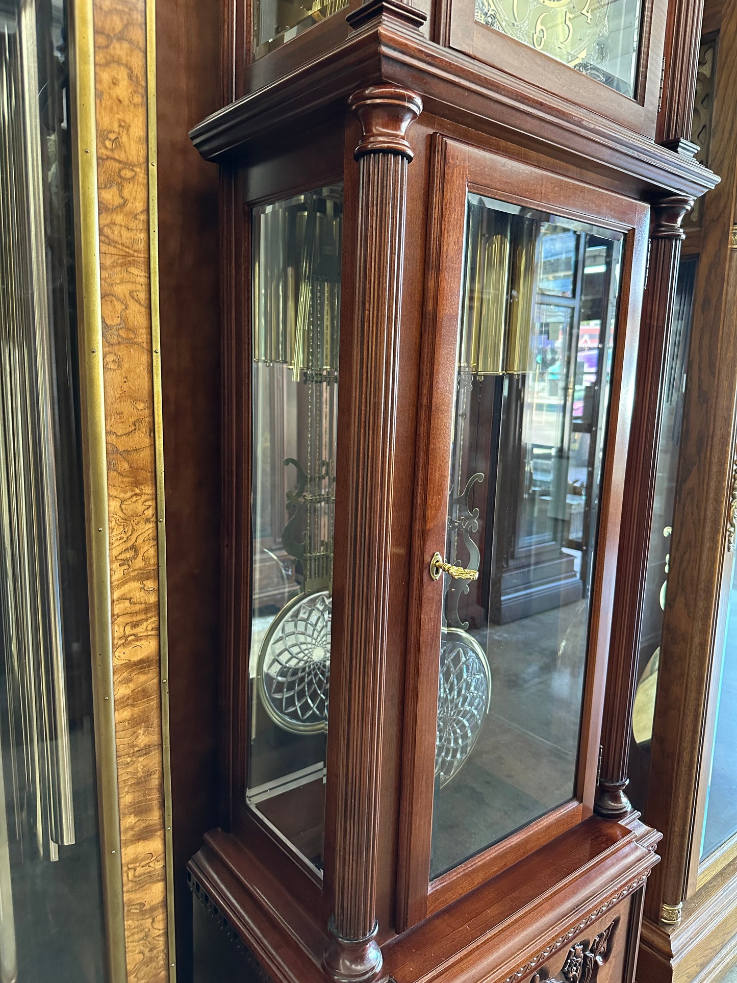 Vintage - Ridgeway Christopher Columbus Limited Edition Grandfather Clock