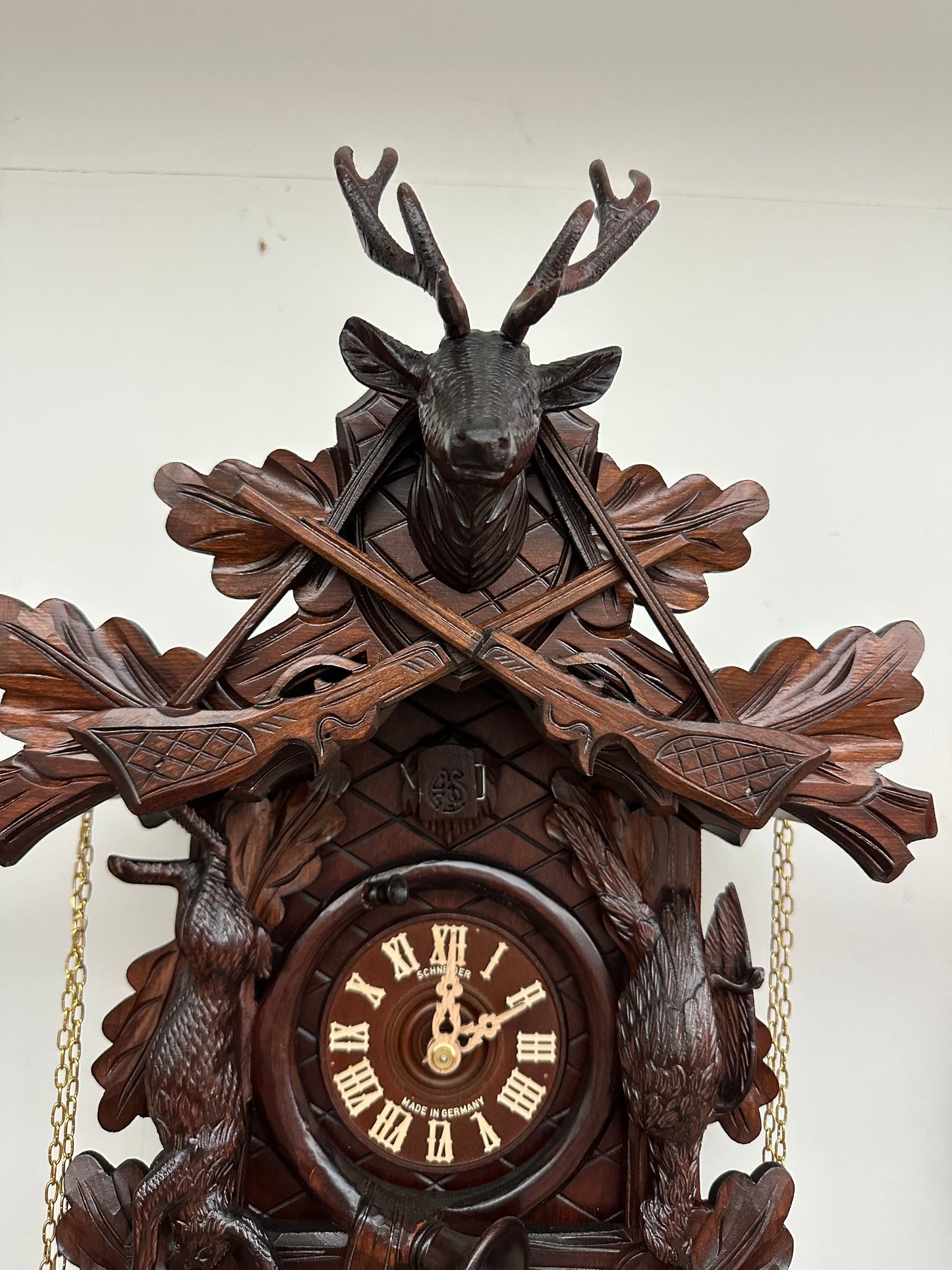 Anton Schneider - 8 Day Tradition Hunter Cuckoo Clock 8T231/9