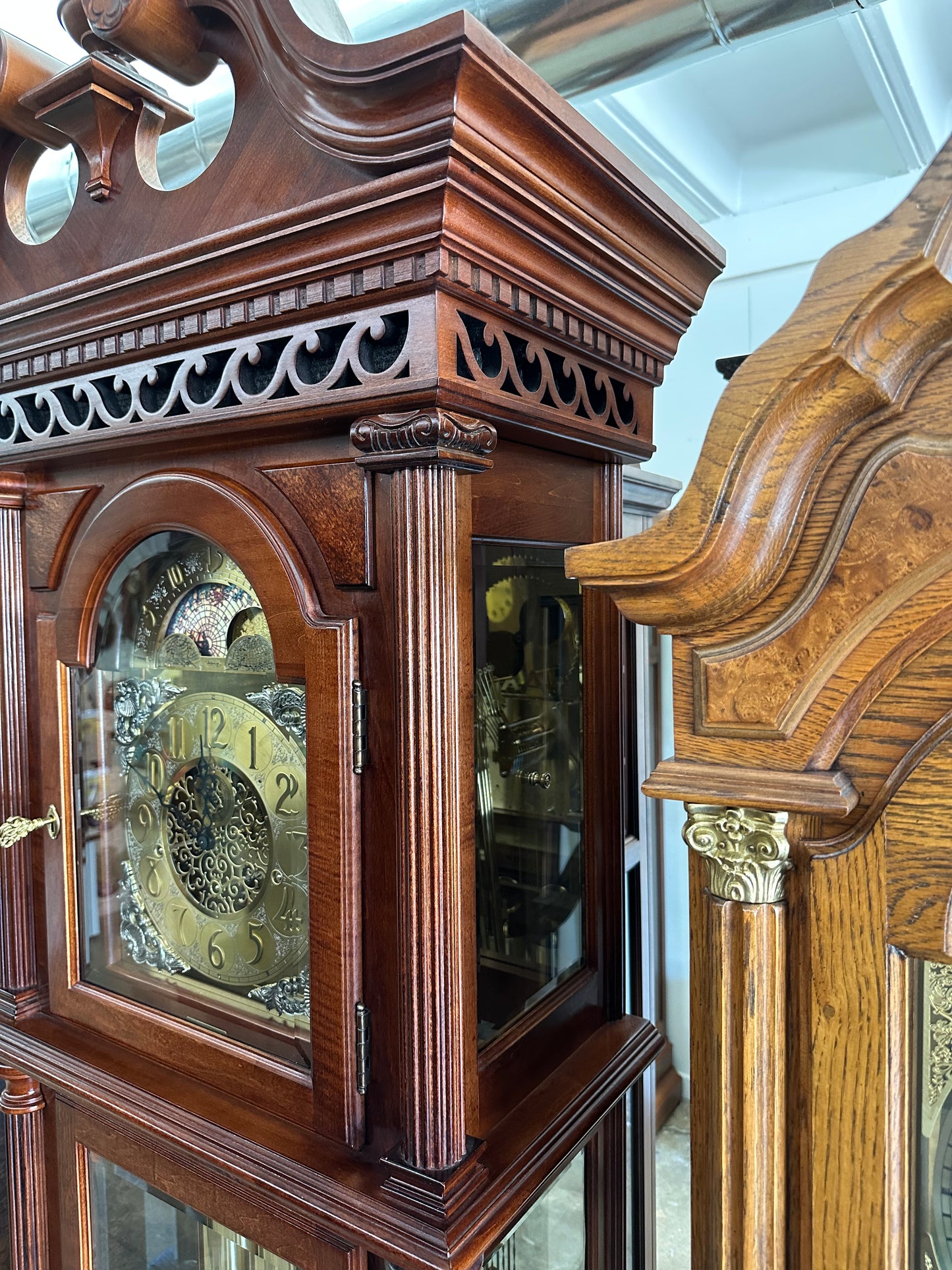 Vintage - Ridgeway Christopher Columbus Limited Edition Grandfather Clock
