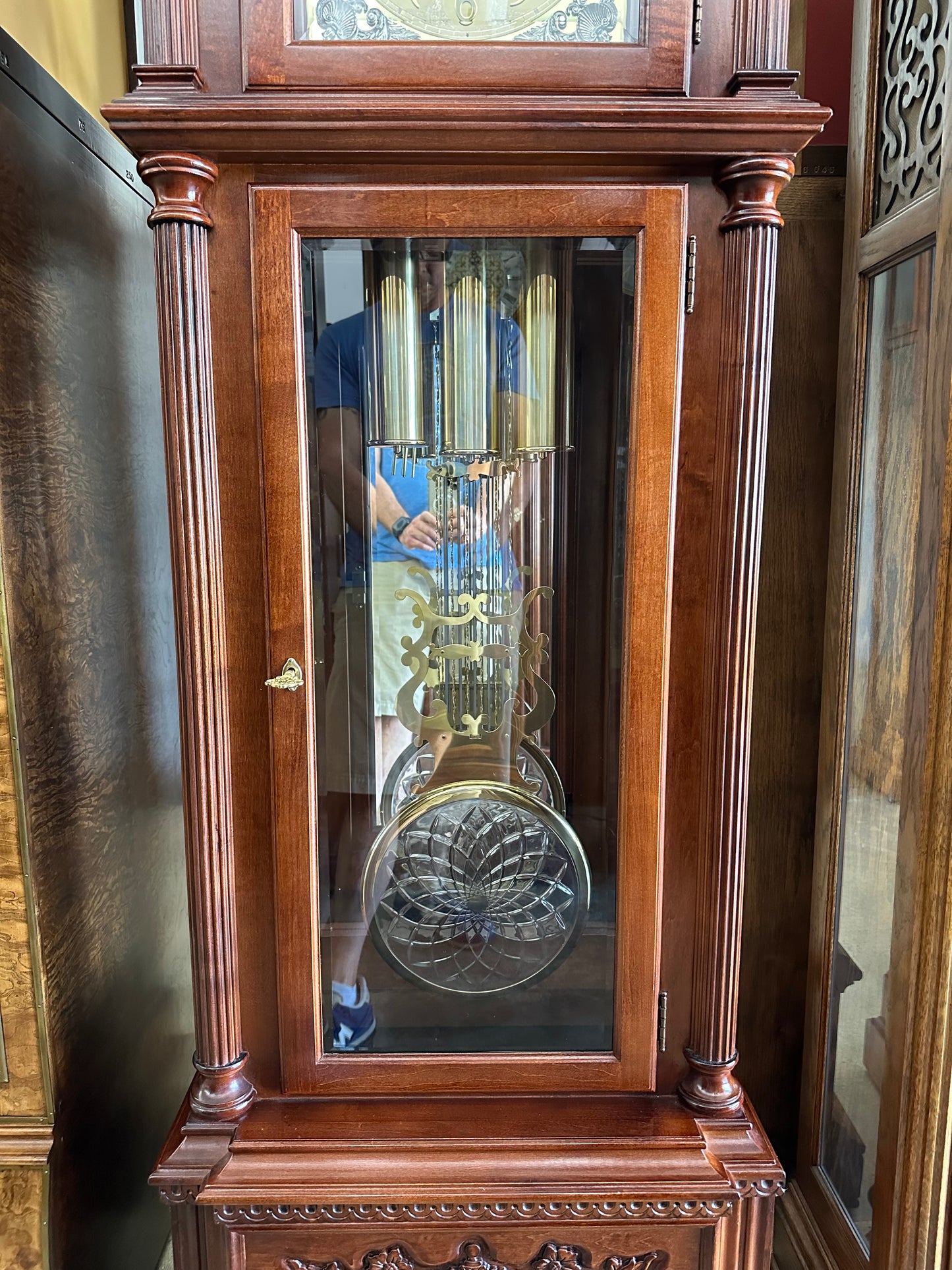 Vintage - Ridgeway Christopher Columbus Limited Edition Grandfather Clock