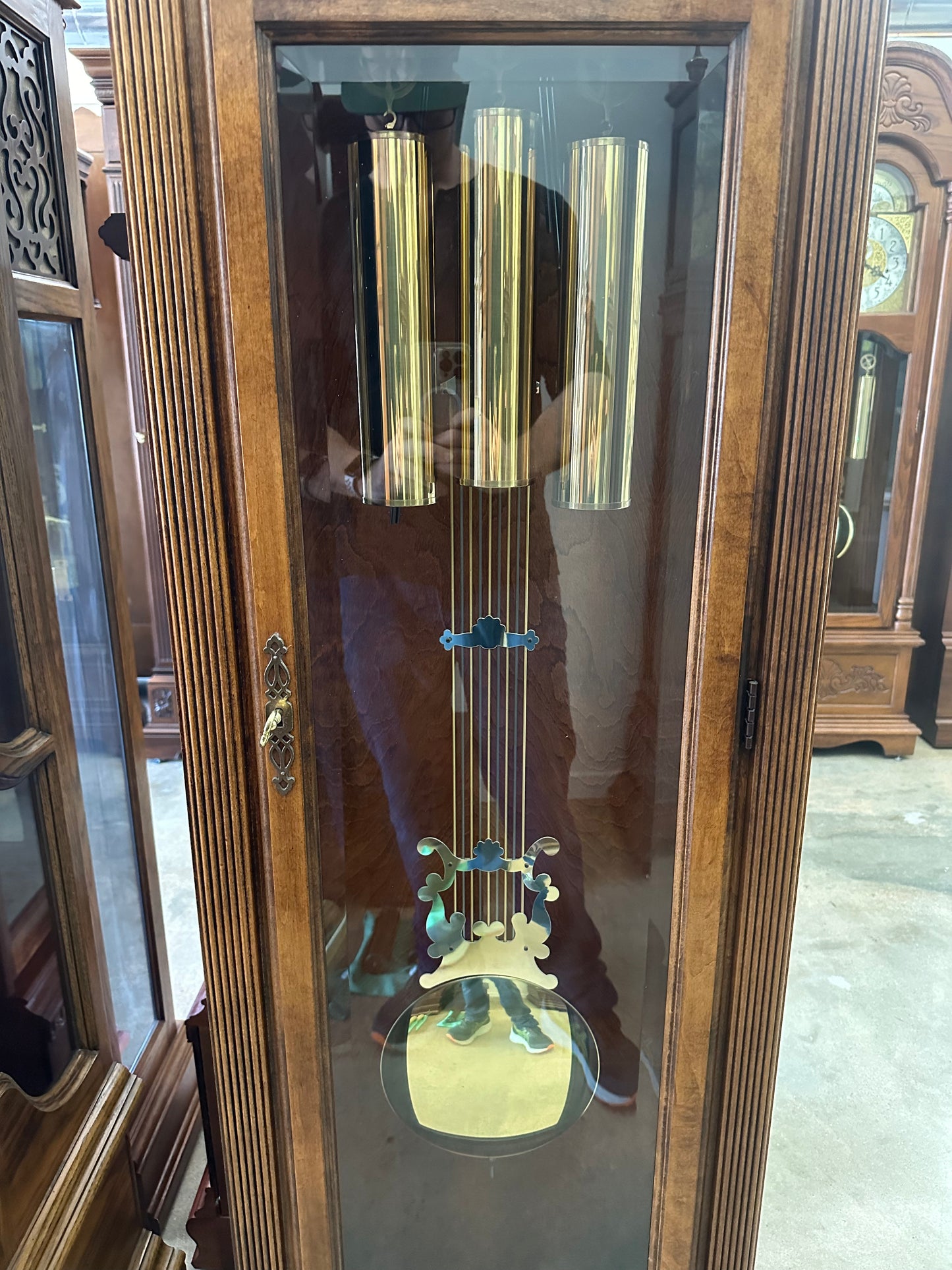 Vintage - Howard Miller Manhattan Grandfather Clock