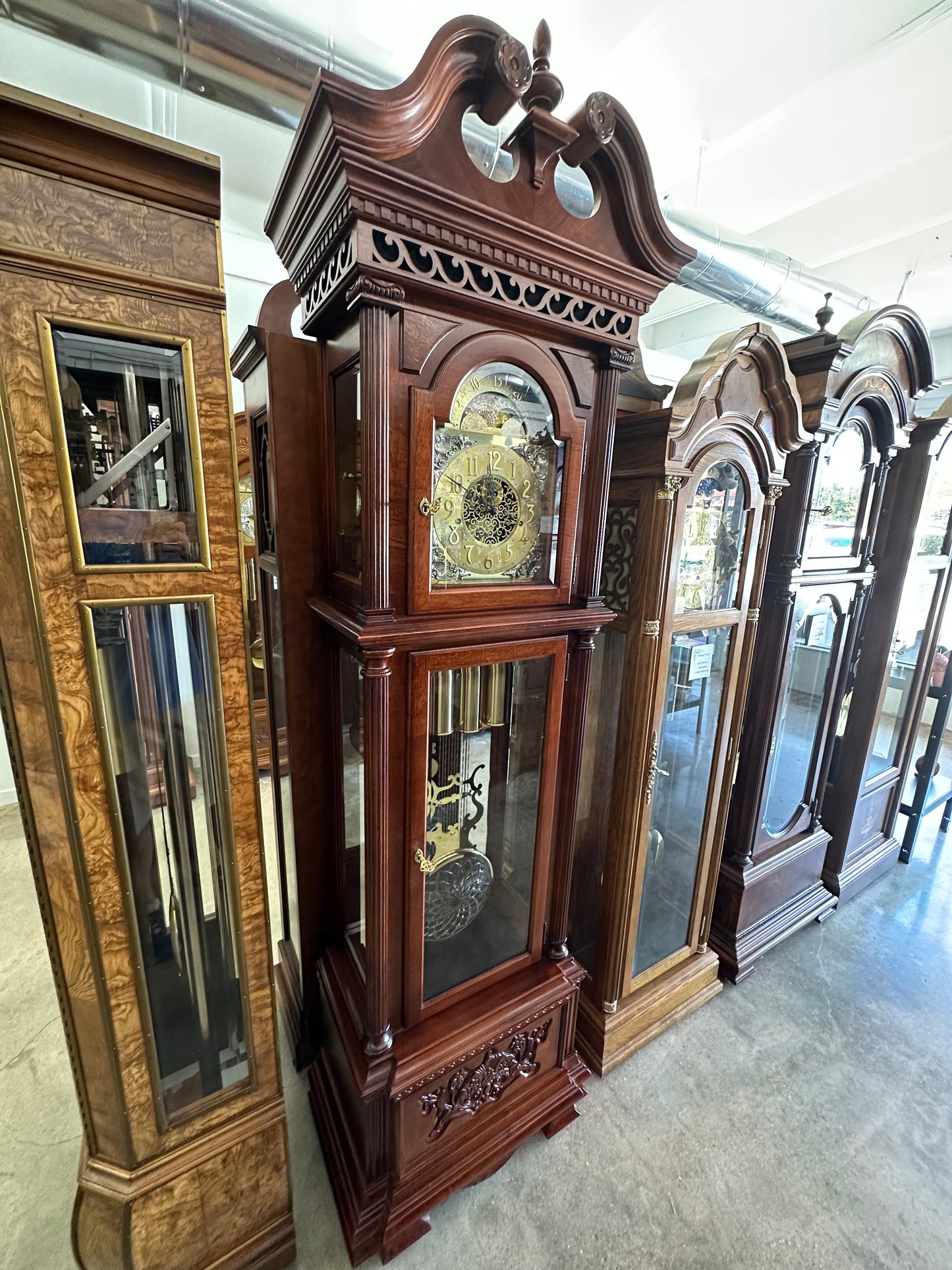 Vintage - Ridgeway Christopher Columbus Limited Edition Grandfather Clock
