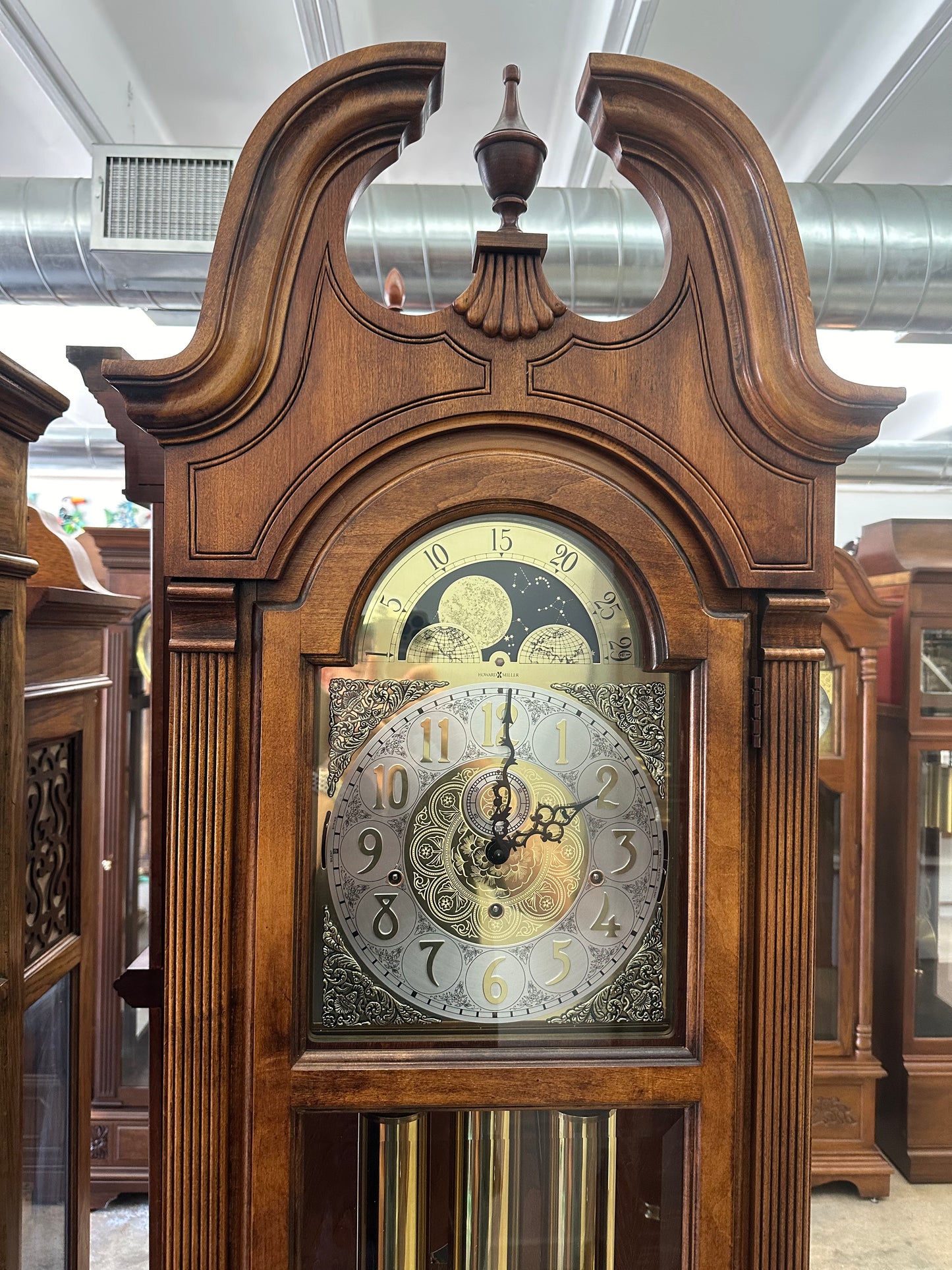 Vintage - Howard Miller Manhattan Grandfather Clock