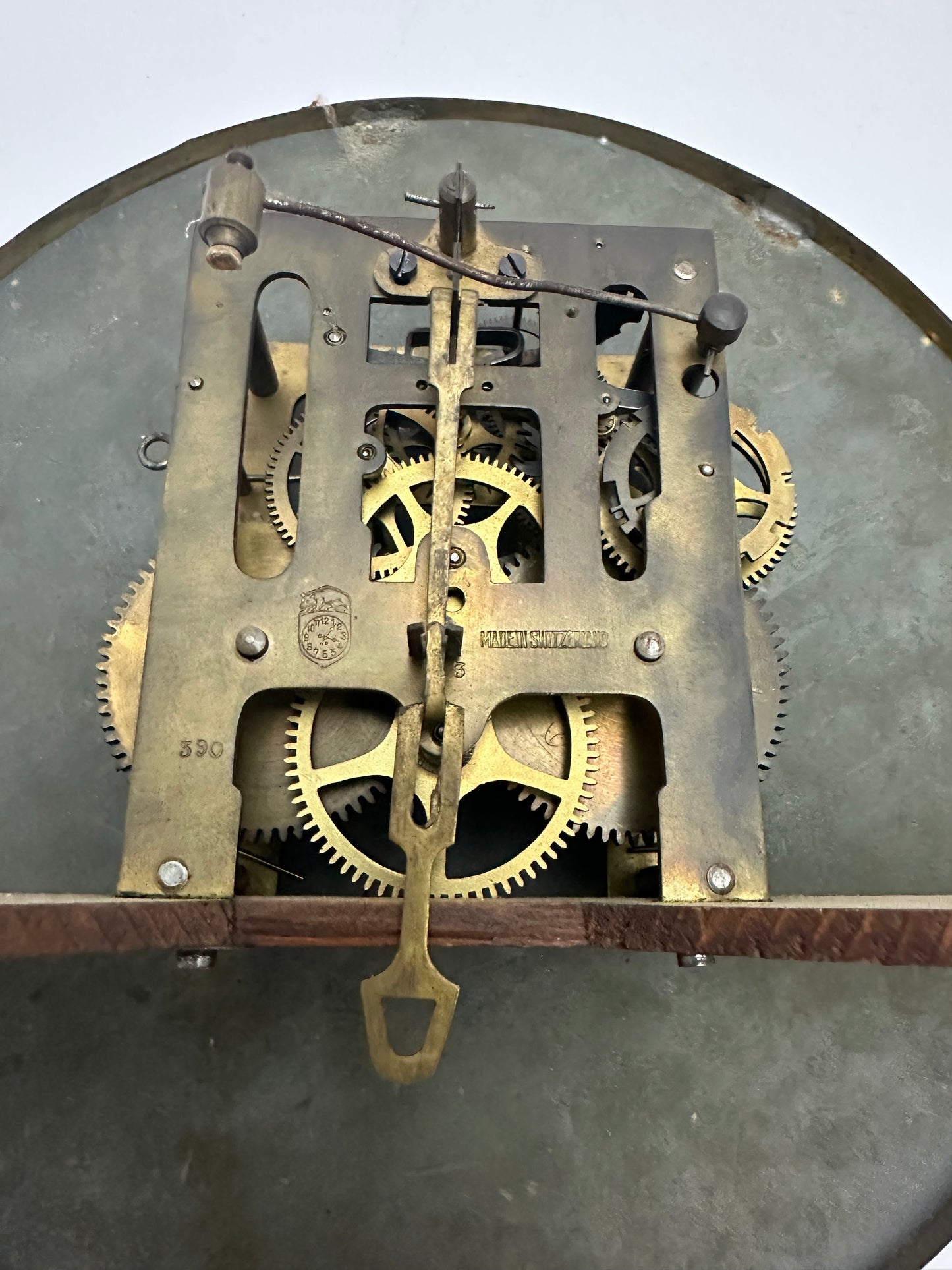 Parts Clock Whole - German 2 Spring Wall