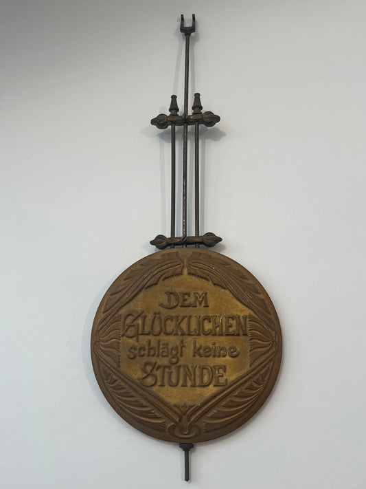 Clock Parts Pendulum - R&A / Box / Exposed German Pendulum #1