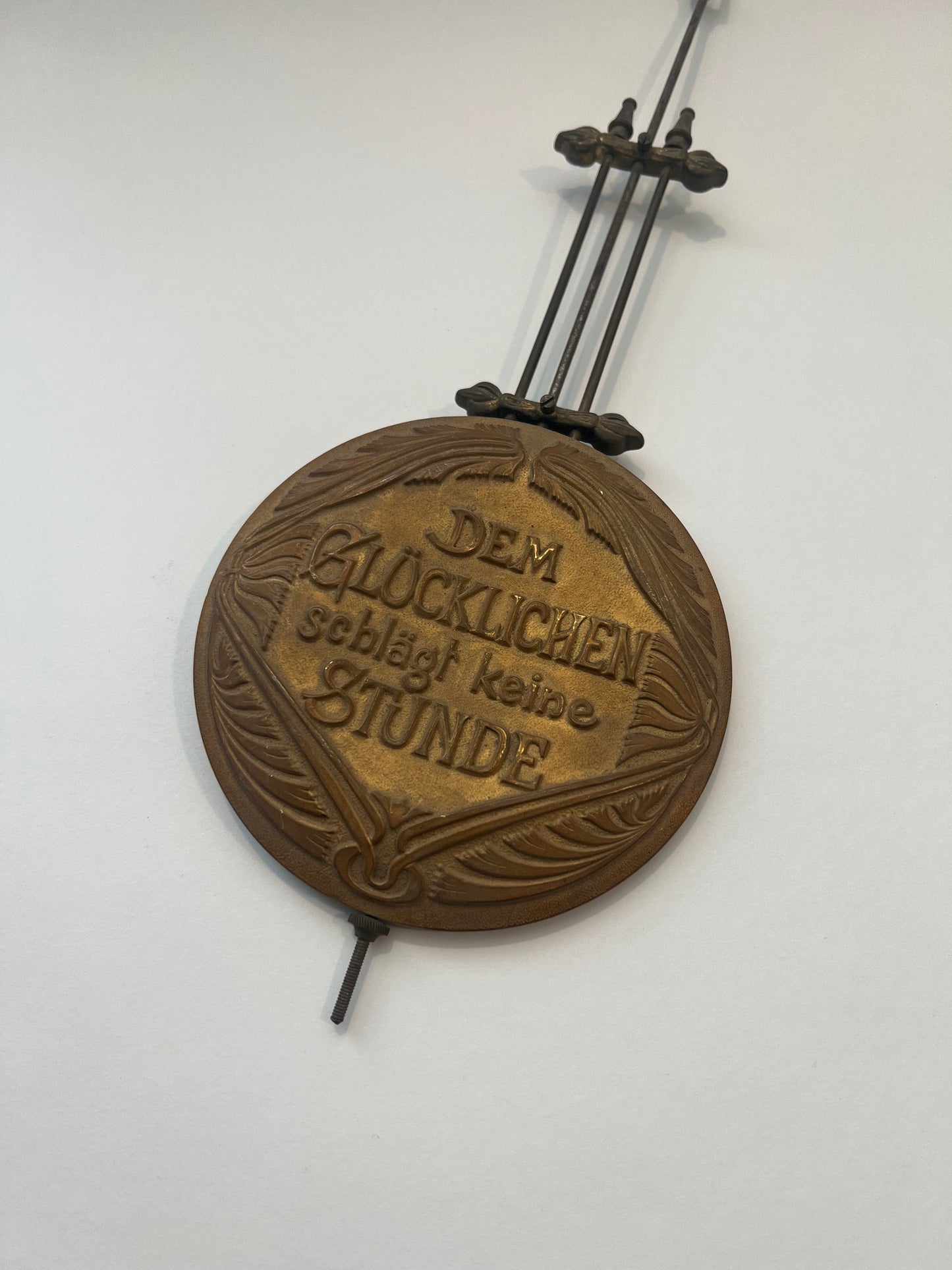 Clock Parts Pendulum - R&A / Box / Exposed German Pendulum #1