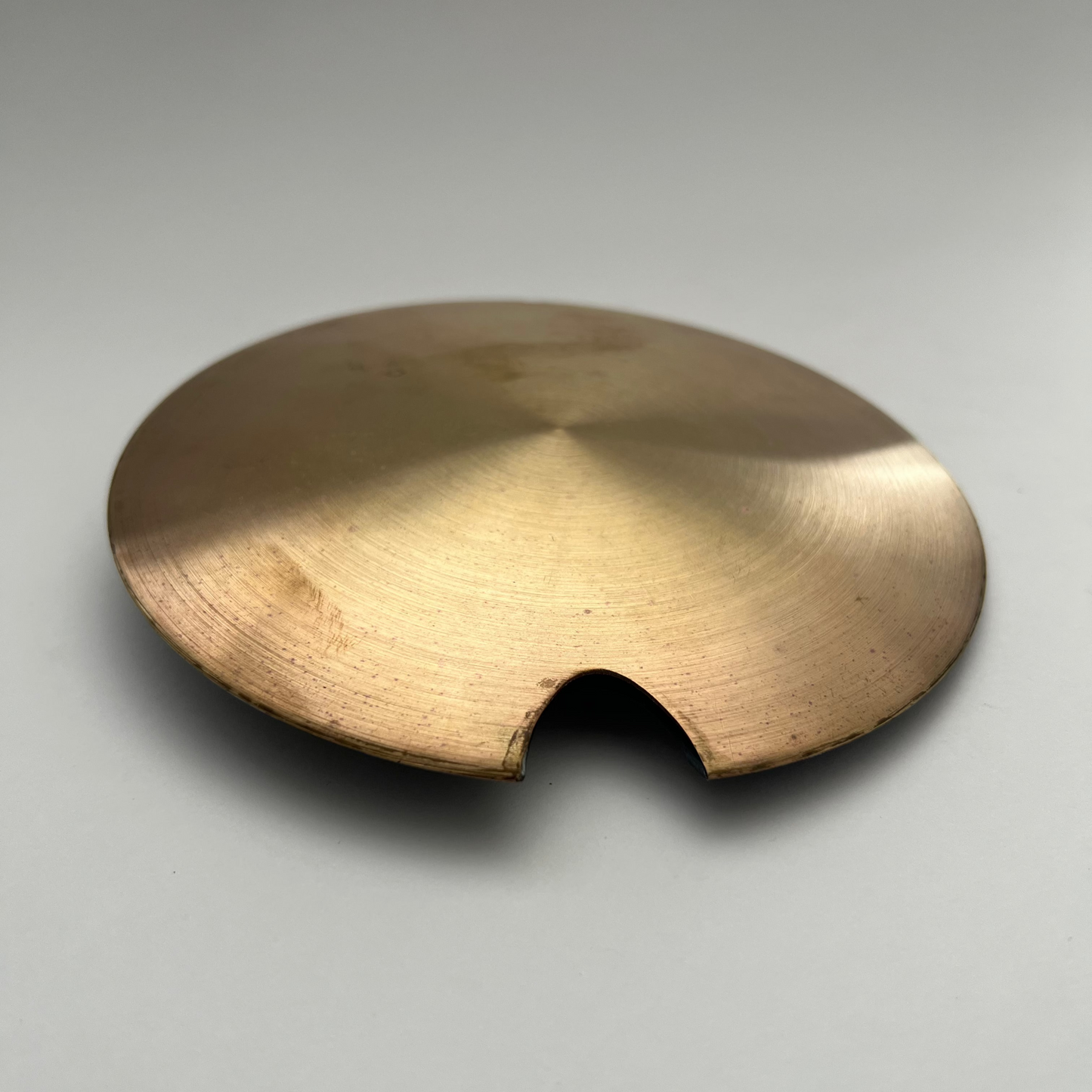 Clock Parts Pendulum Bob - Vienna Regulator Brushed Brass Pendulum Bob #2