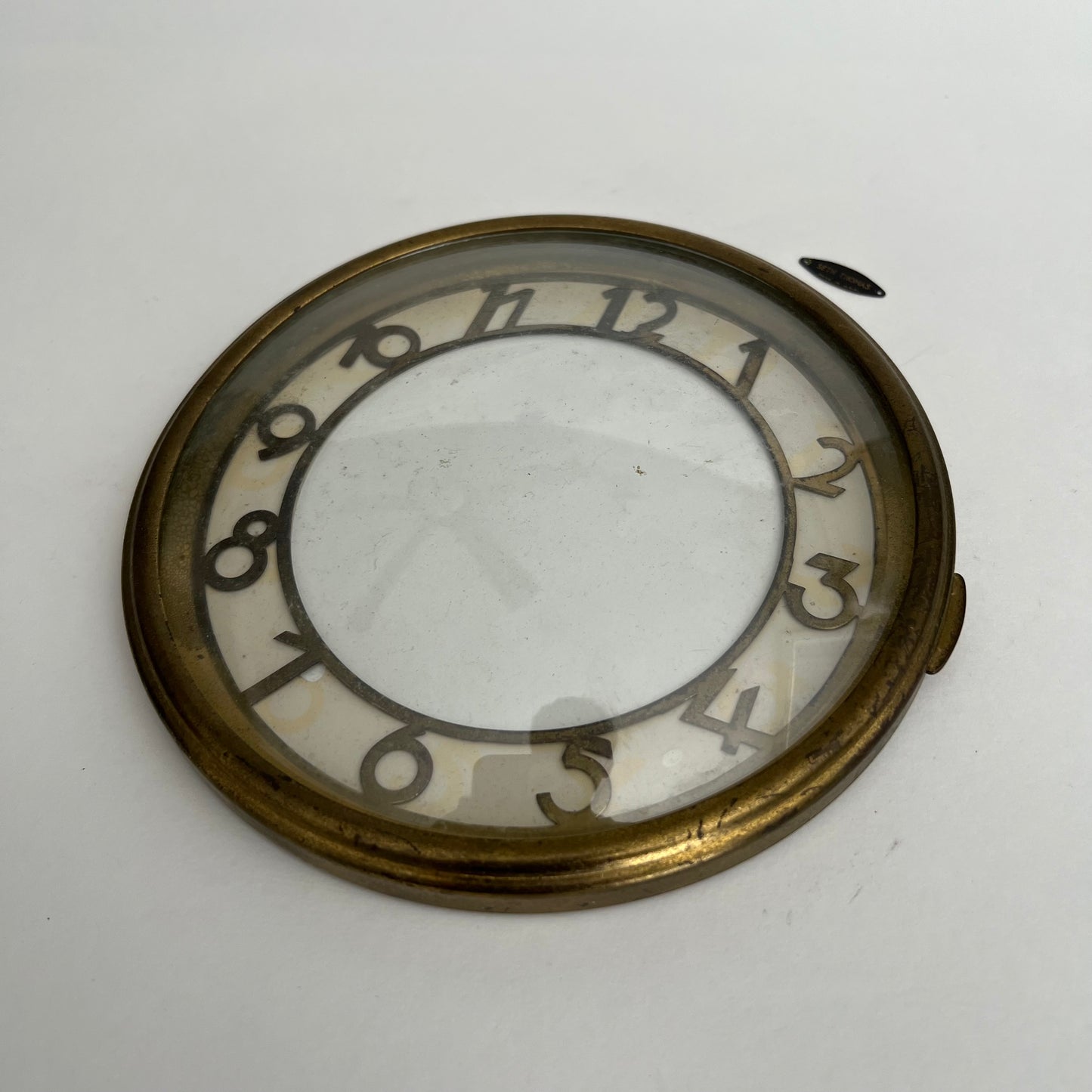Clock Parts Dial - Seth Thomas Art Deco Mantel Clock Dial #13