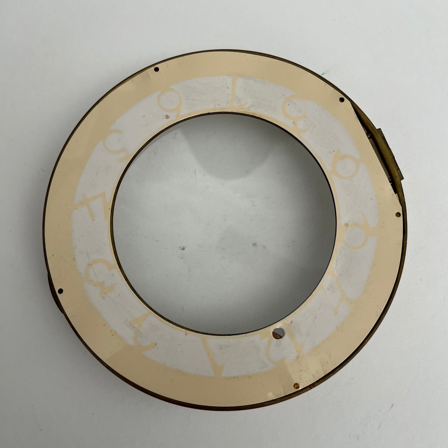 Clock Parts Dial - Seth Thomas Art Deco Mantel Clock Dial #13