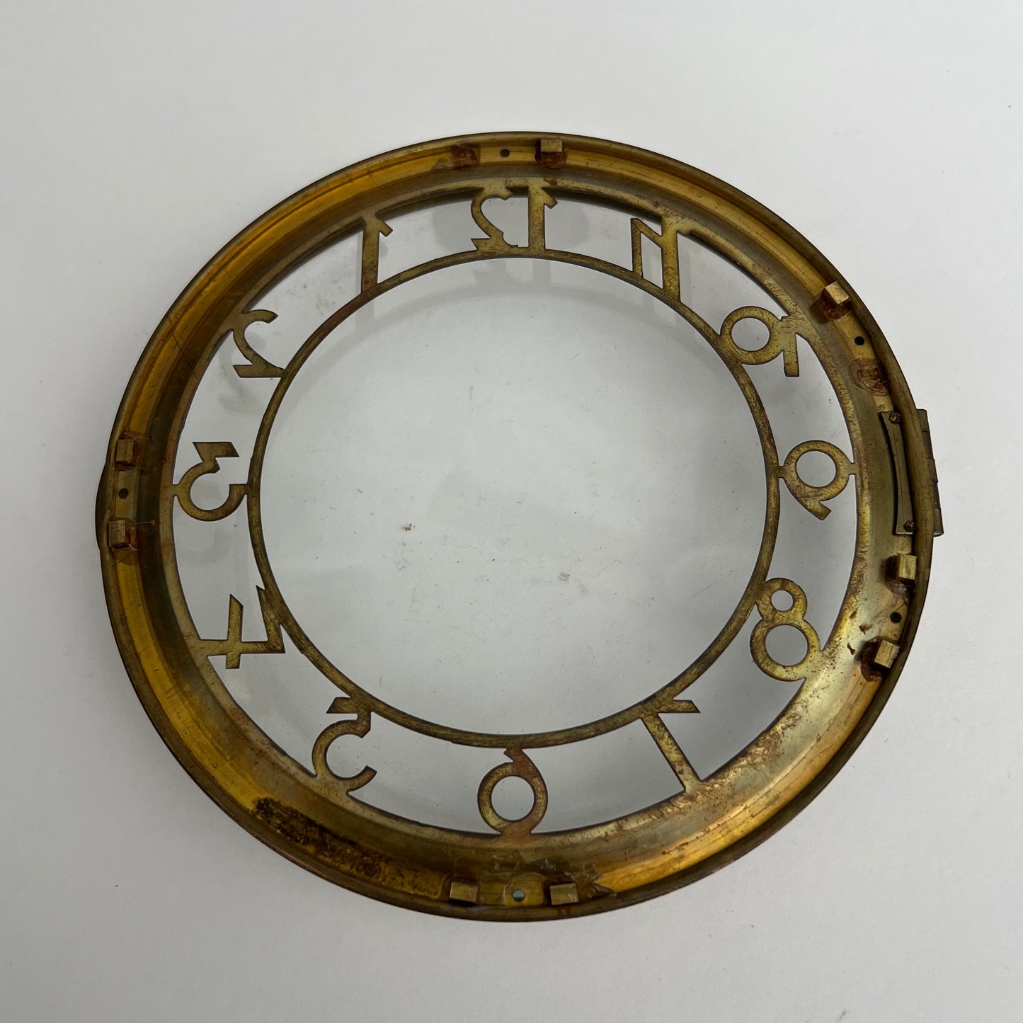 Clock Parts Dial - Seth Thomas Art Deco Mantel Clock Dial #13