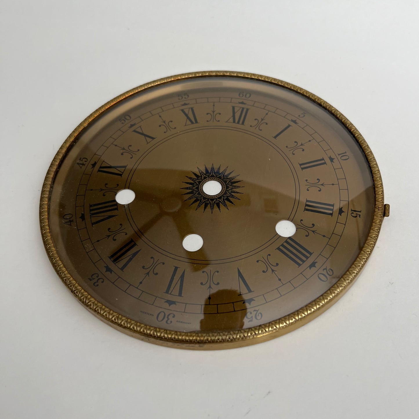 #14/15 NOS Urgos Mantel Clock Dial