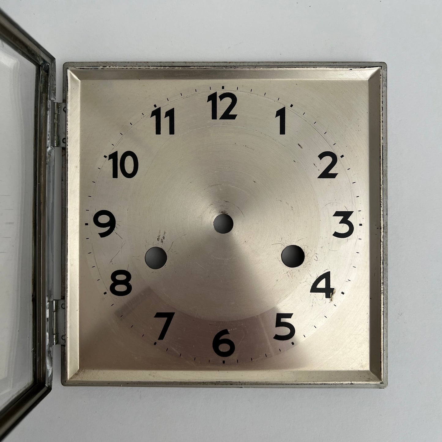 Clock Parts Dial - English or German Mantel Clock Dial #16