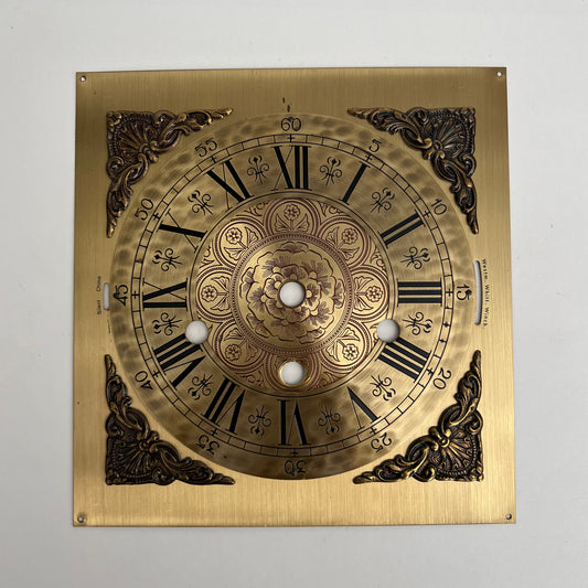 Clock Parts Dial - Urgos Bracket Style Dial (Ornate) #23