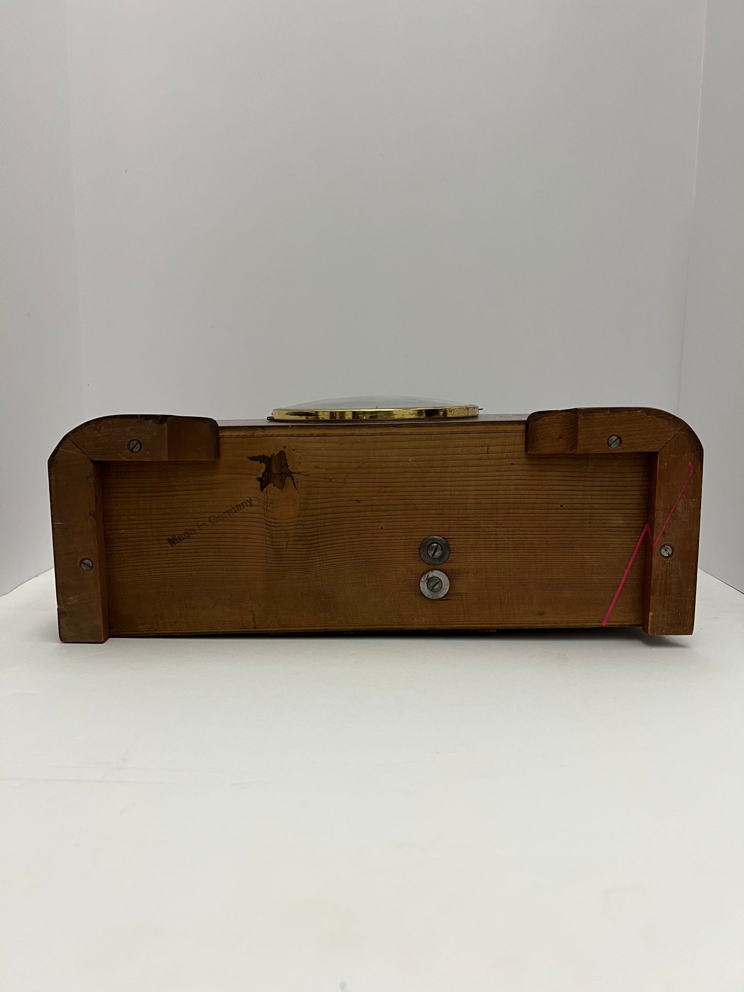 Parts Clock Whole - Oak German Deco Mantel Clock #2