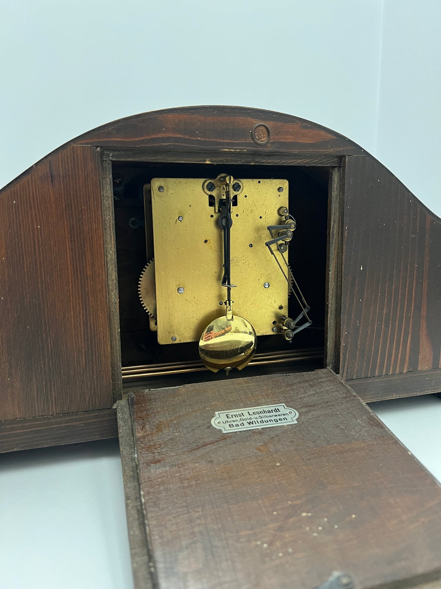 Parts Clock Whole - German Art Deco Mantel Clock #3