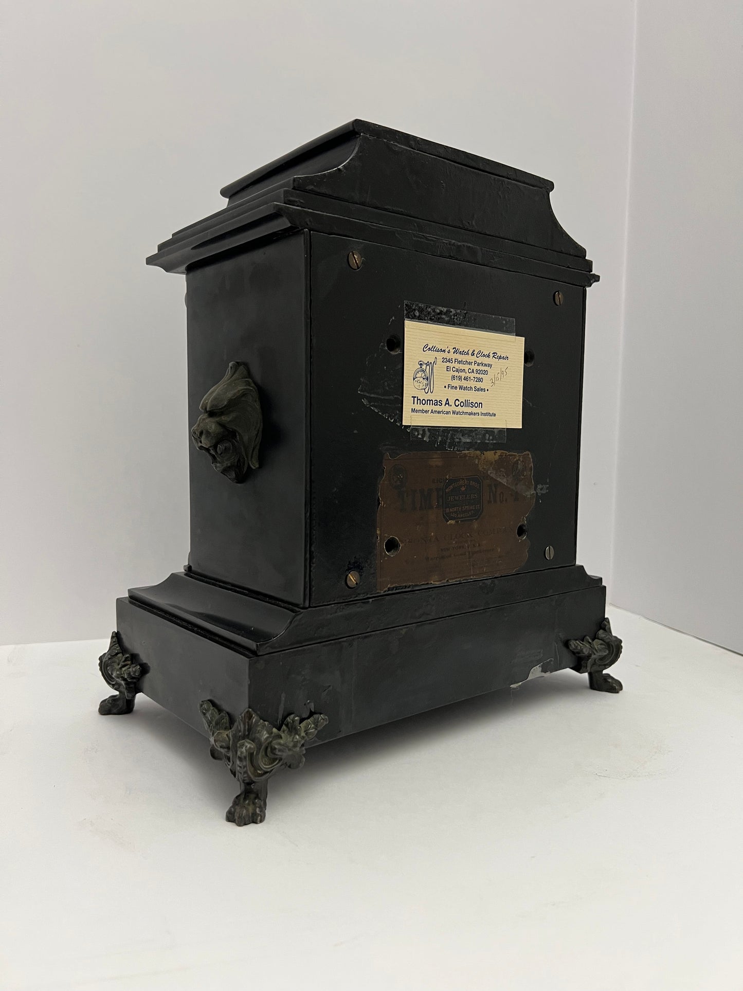 Parts Clock Whole - Ansonia Mantel Clock