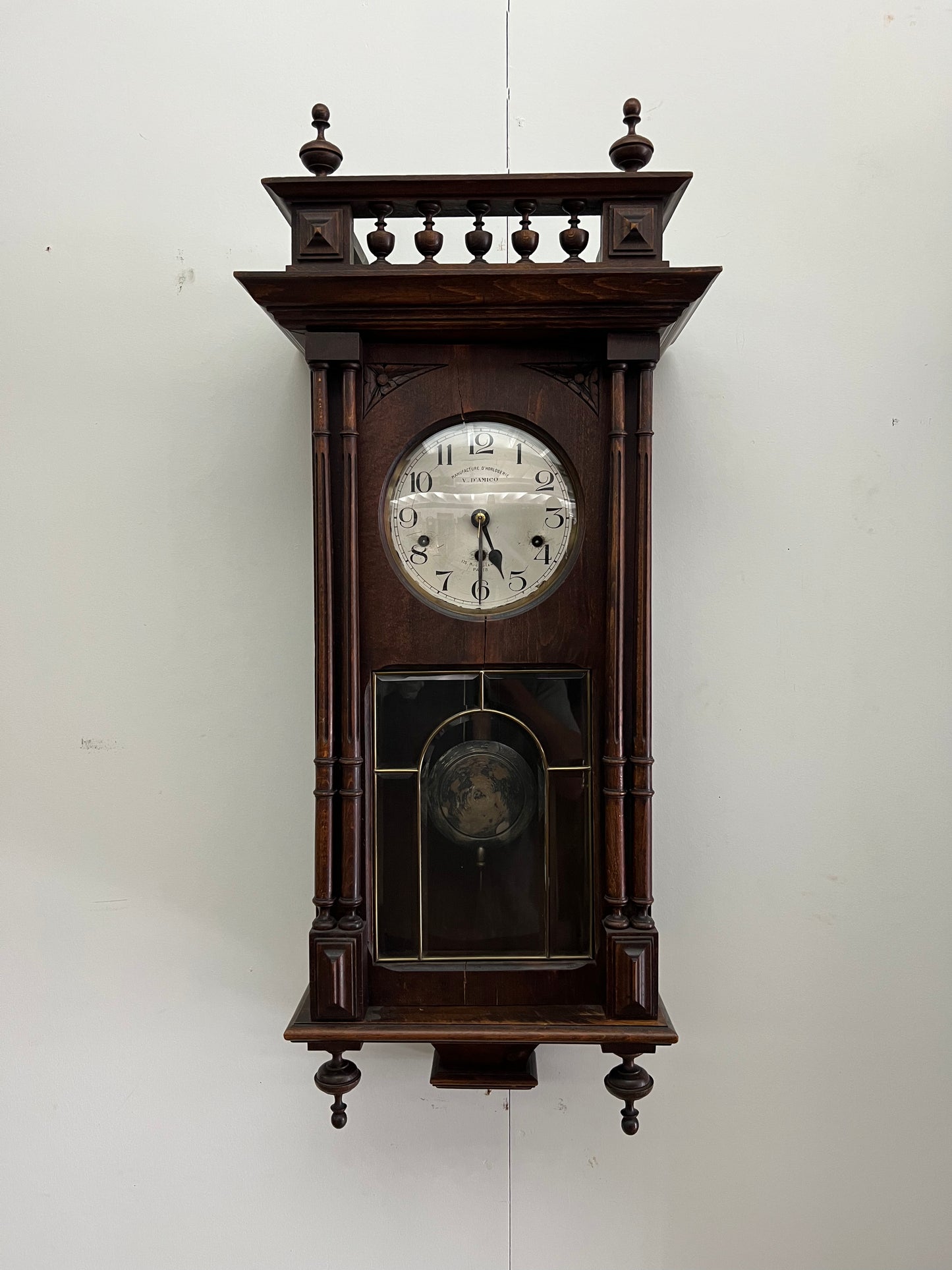 Parts Clock Whole - German 3 Spring Wall Clock #3