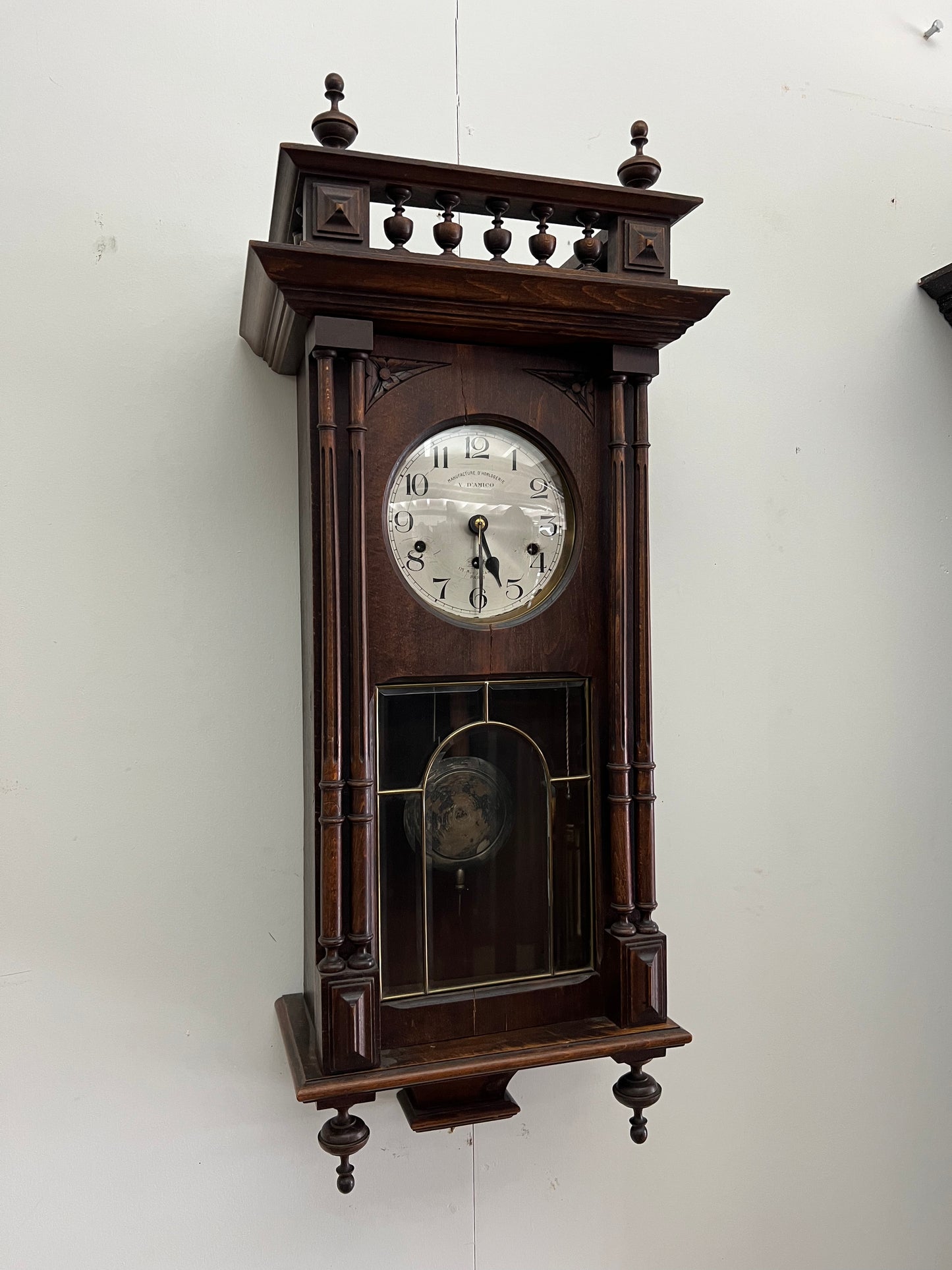 Parts Clock Whole - German 3 Spring Wall Clock #3