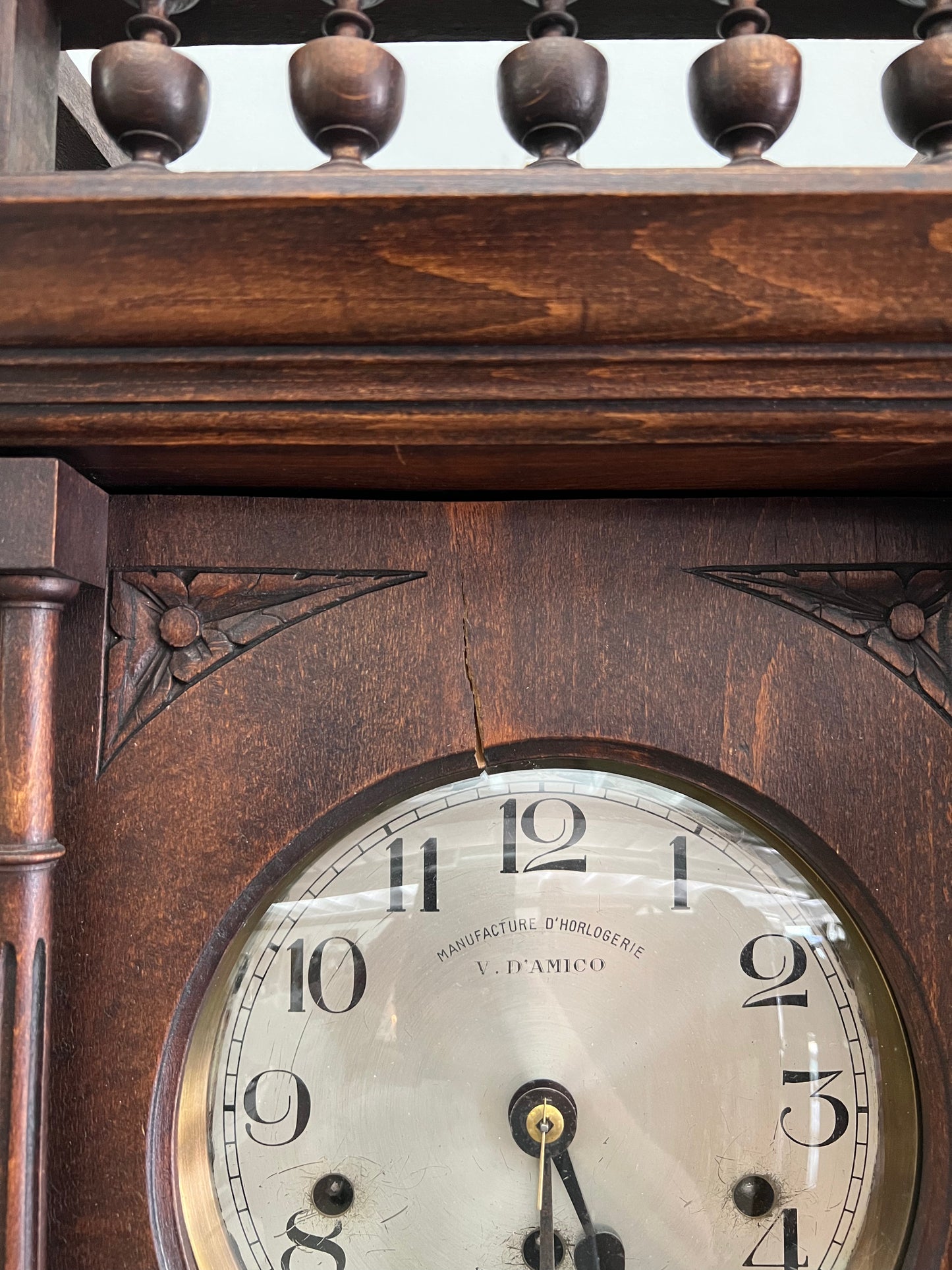 Parts Clock Whole - German 3 Spring Wall Clock #3