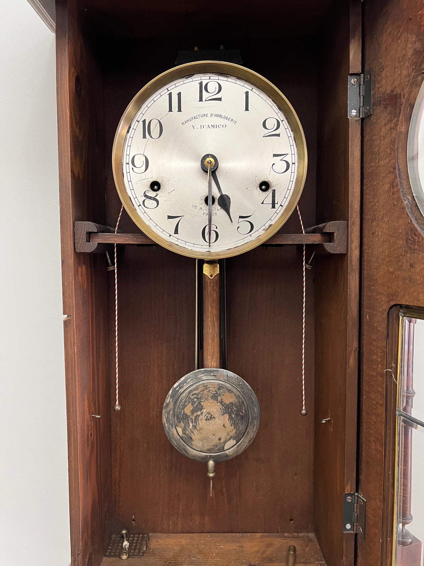 Parts Clock Whole - German 3 Spring Wall Clock #3