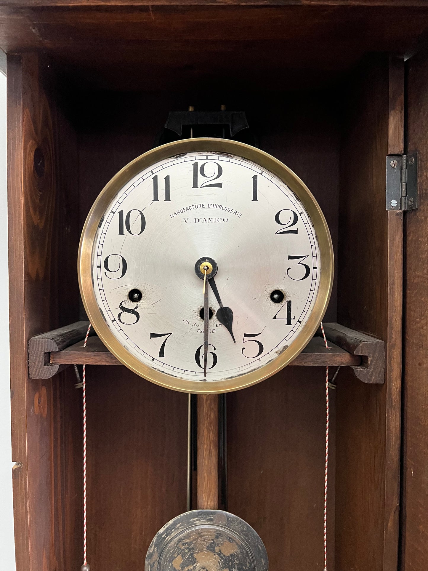 Parts Clock Whole - German 3 Spring Wall Clock #3