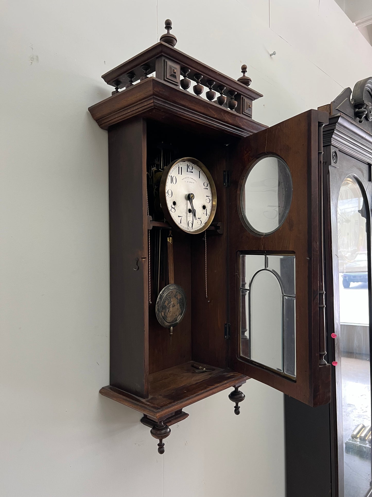 Parts Clock Whole - German 3 Spring Wall Clock #3