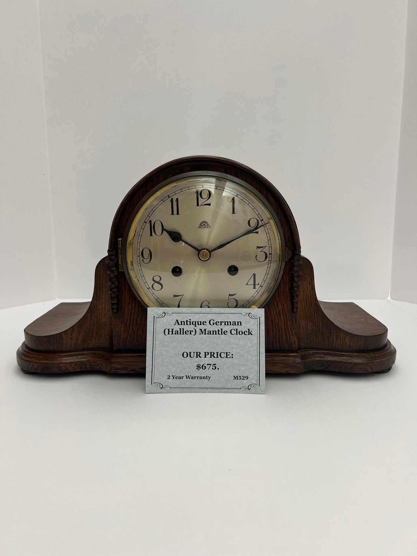 Antique German (Haller) Mantle Clock