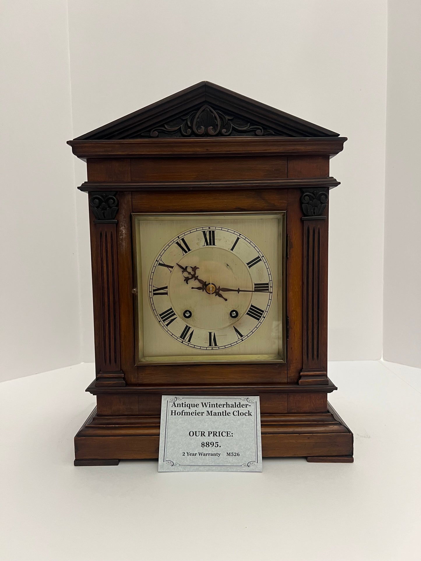 Antique Winterhalder-Hofmeier Mantle Clock