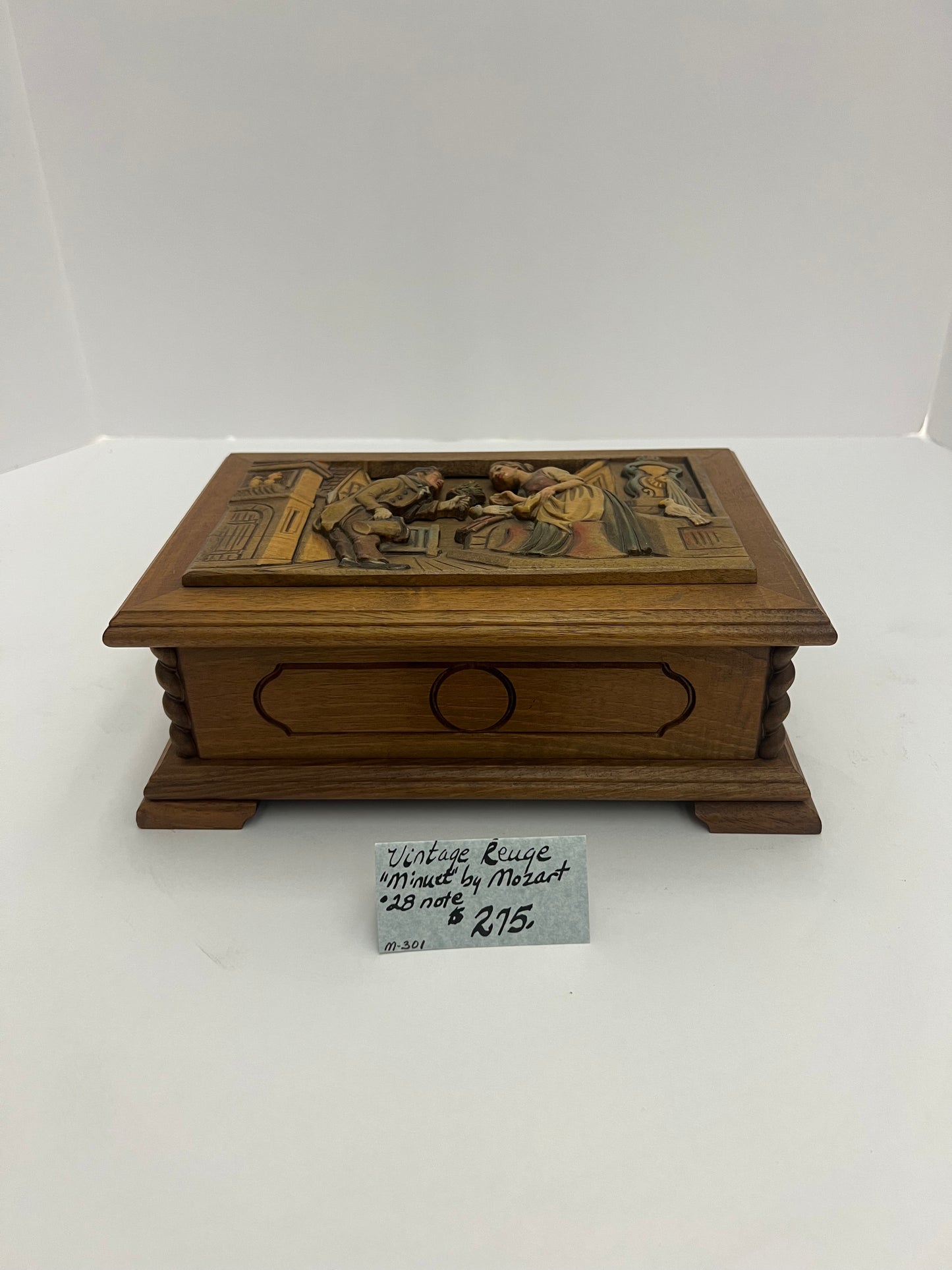 Vintage Reuge "Minuet" Music Box