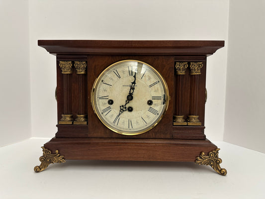 Used Howard Miller Circa Mantel Clock 630-212