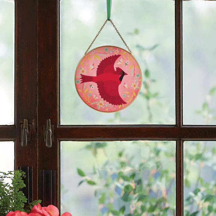 Allen Designs - CARDINAL'S SONG SUNCATCHER