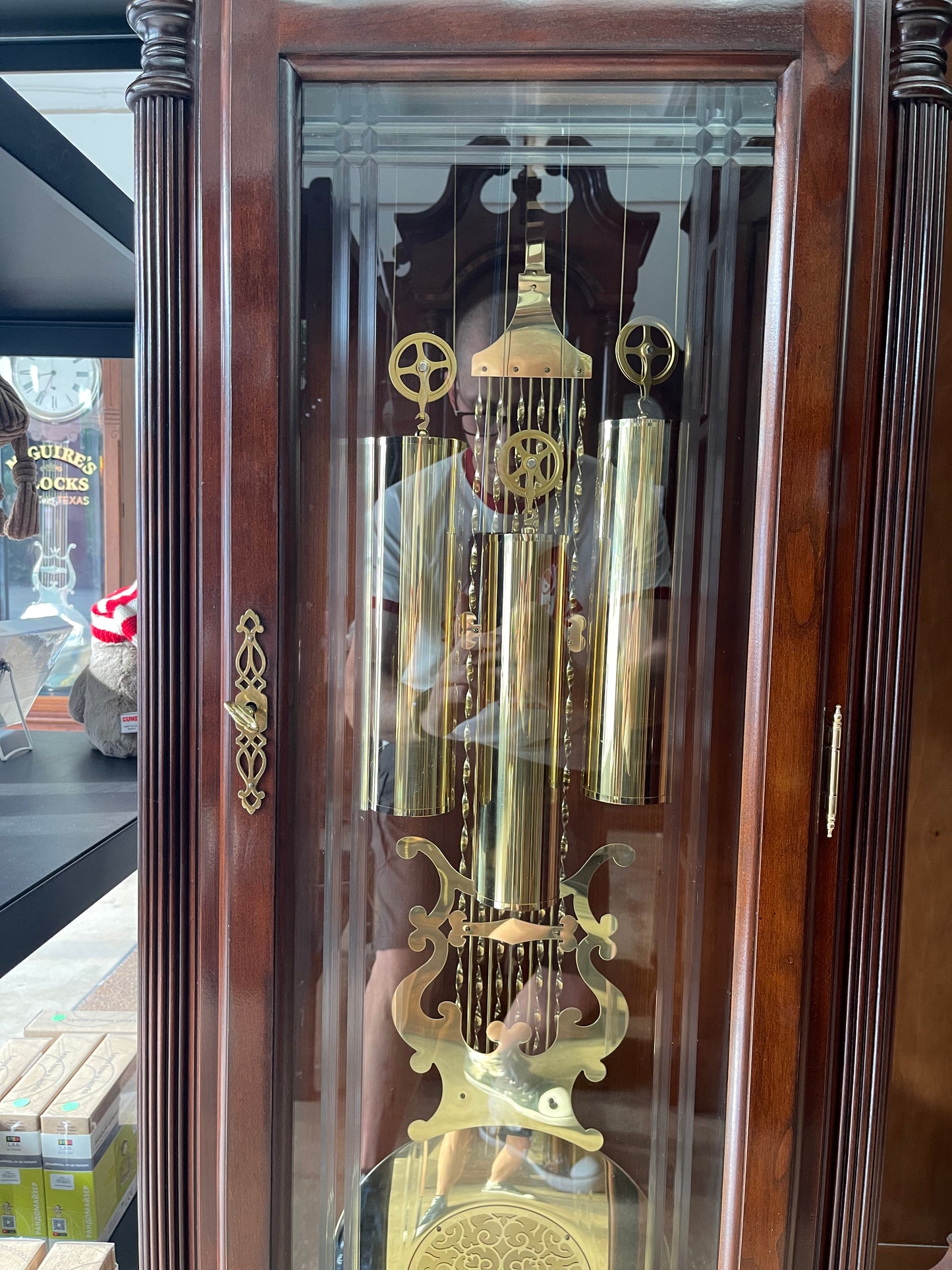 Vintage - Sligh Stamford Grandfather Clock 0818-2-AN