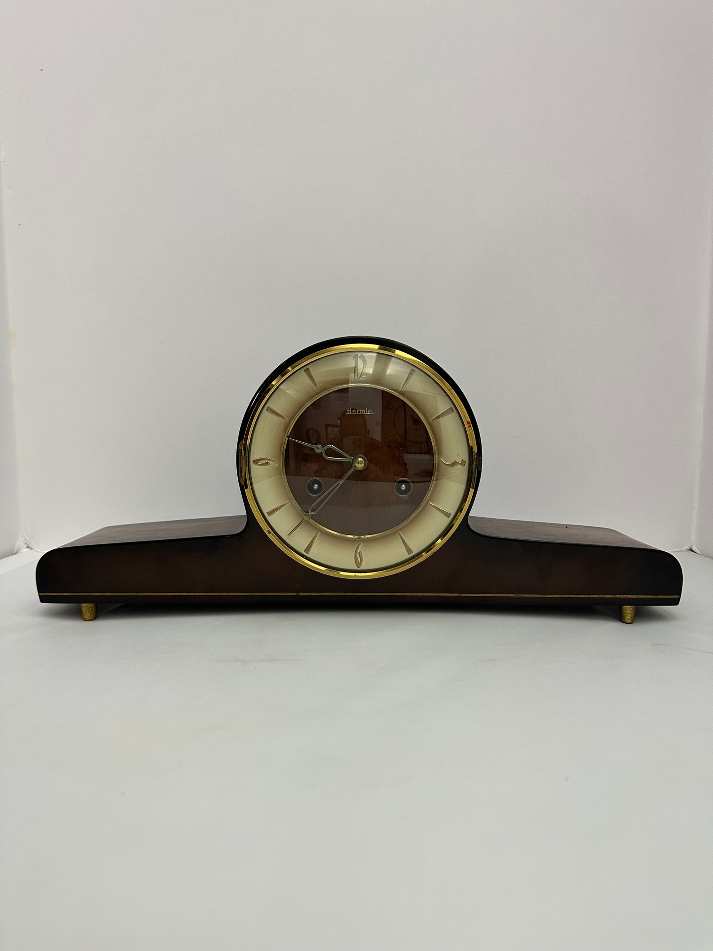 Vintage - Hermle Mid Century Modern Mantel Clock
