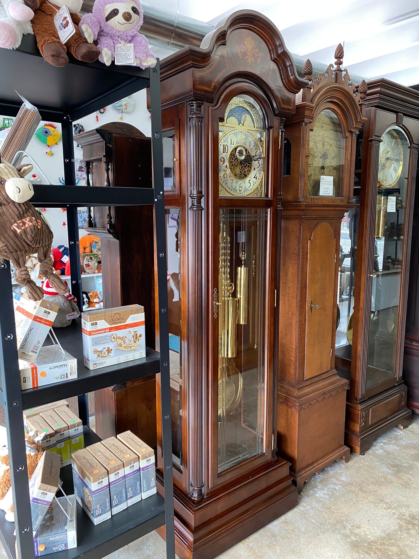Vintage - Sligh Stamford Grandfather Clock 0818-2-AN