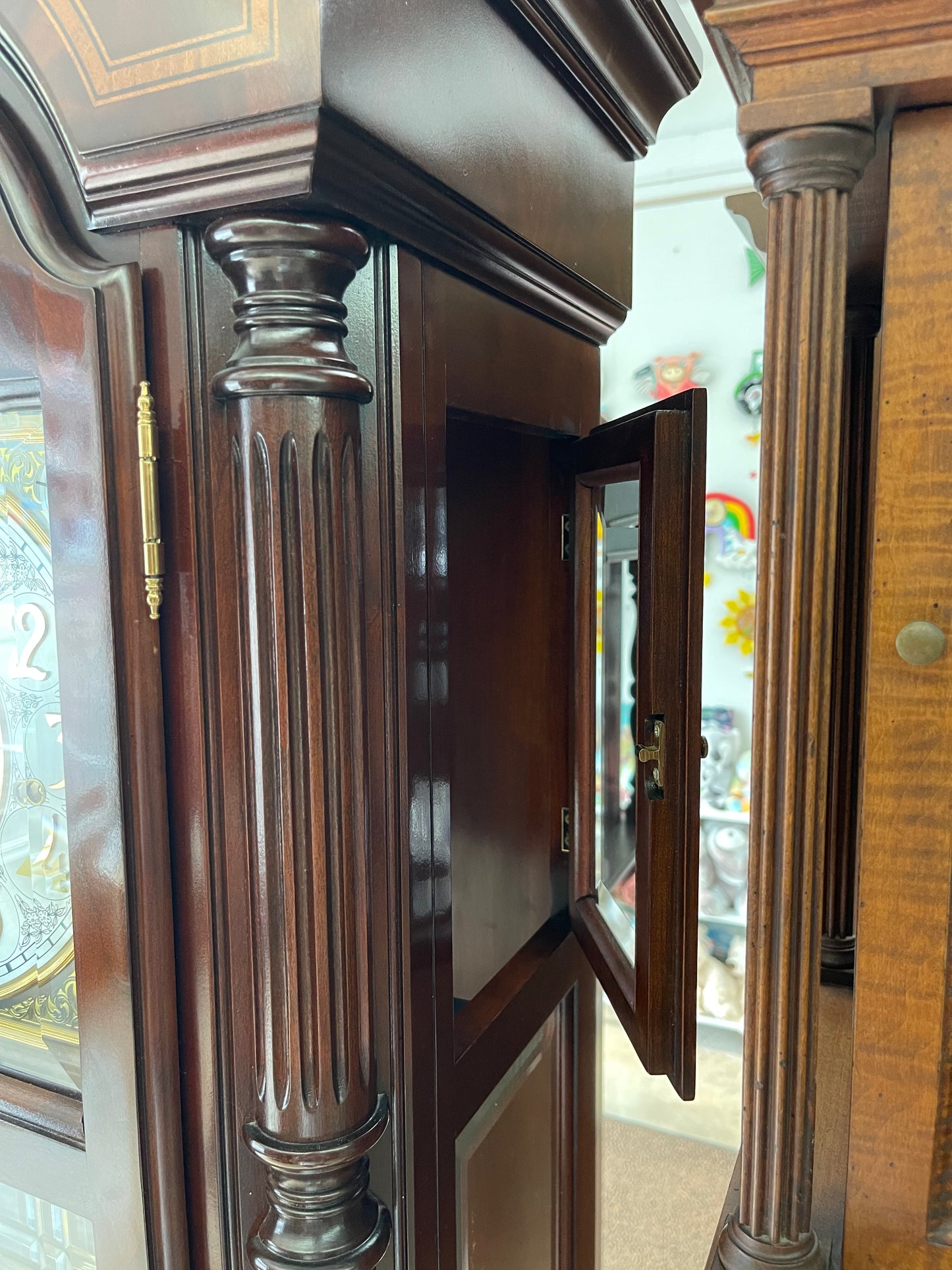 Vintage - Sligh Stamford Grandfather Clock 0818-2-AN