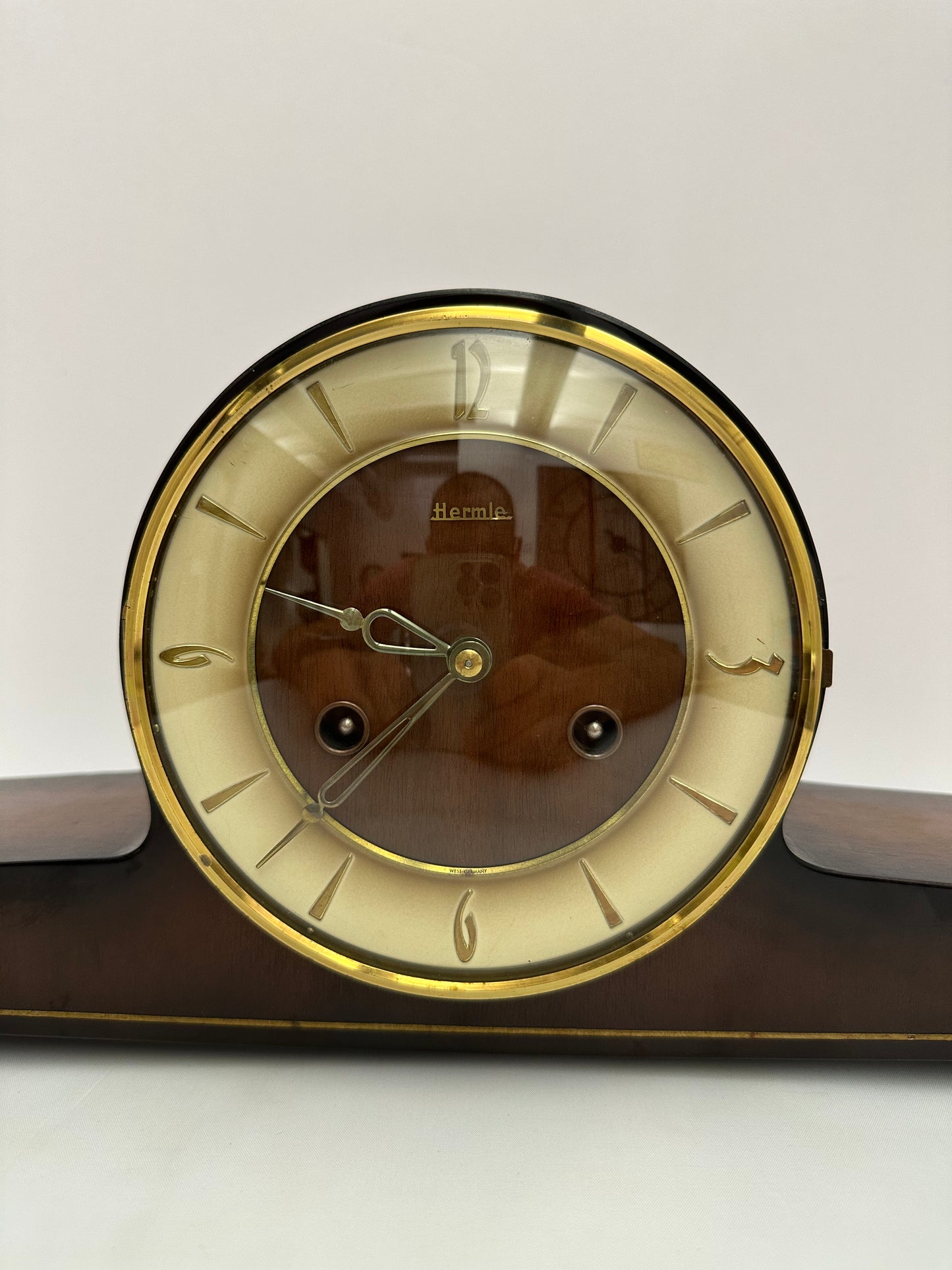 Vintage - Hermle Mid Century Modern Mantel Clock