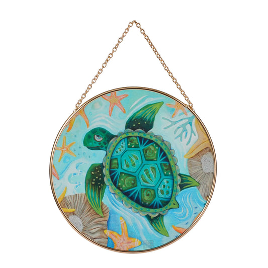Allen Designs - SUP DUDE TURTLE SUNCATCHER