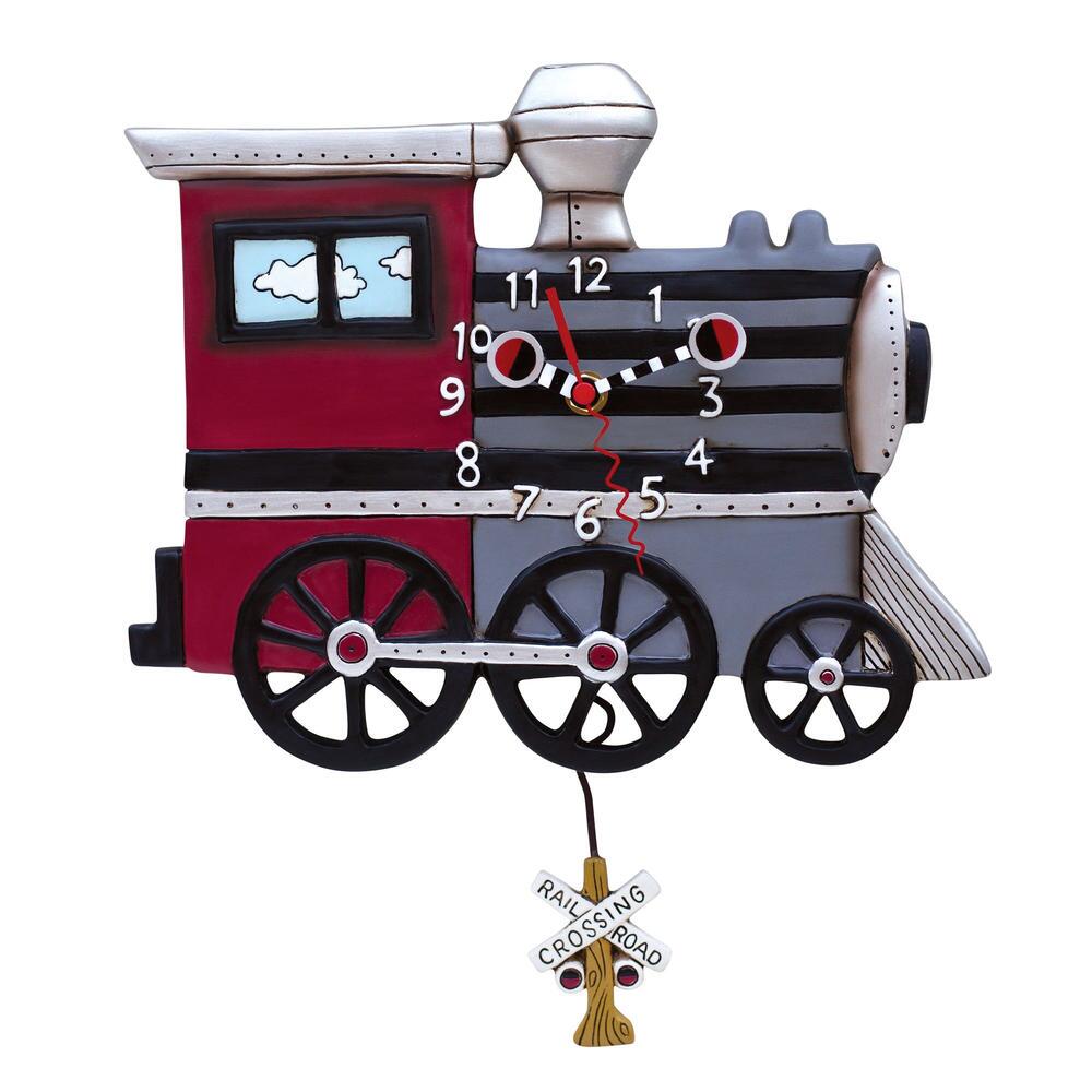 CHOO CHOO CLOCK Wall Clocks Allen Designs 