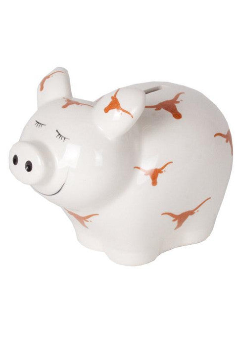 TEXAS LONGHORNS PIGGY BANK