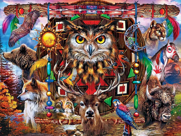 MasterPieces - ANIMAL TOTEMS (300 PC PUZZLE)