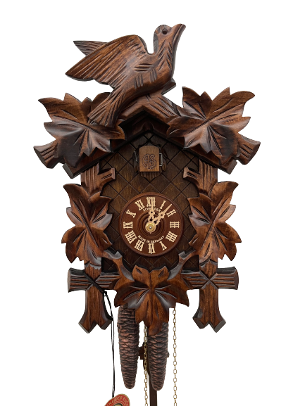 Anton Schneider - 5 LEAF 1 BIRD 1 DAY CUCKOO CLOCK - 90/9
